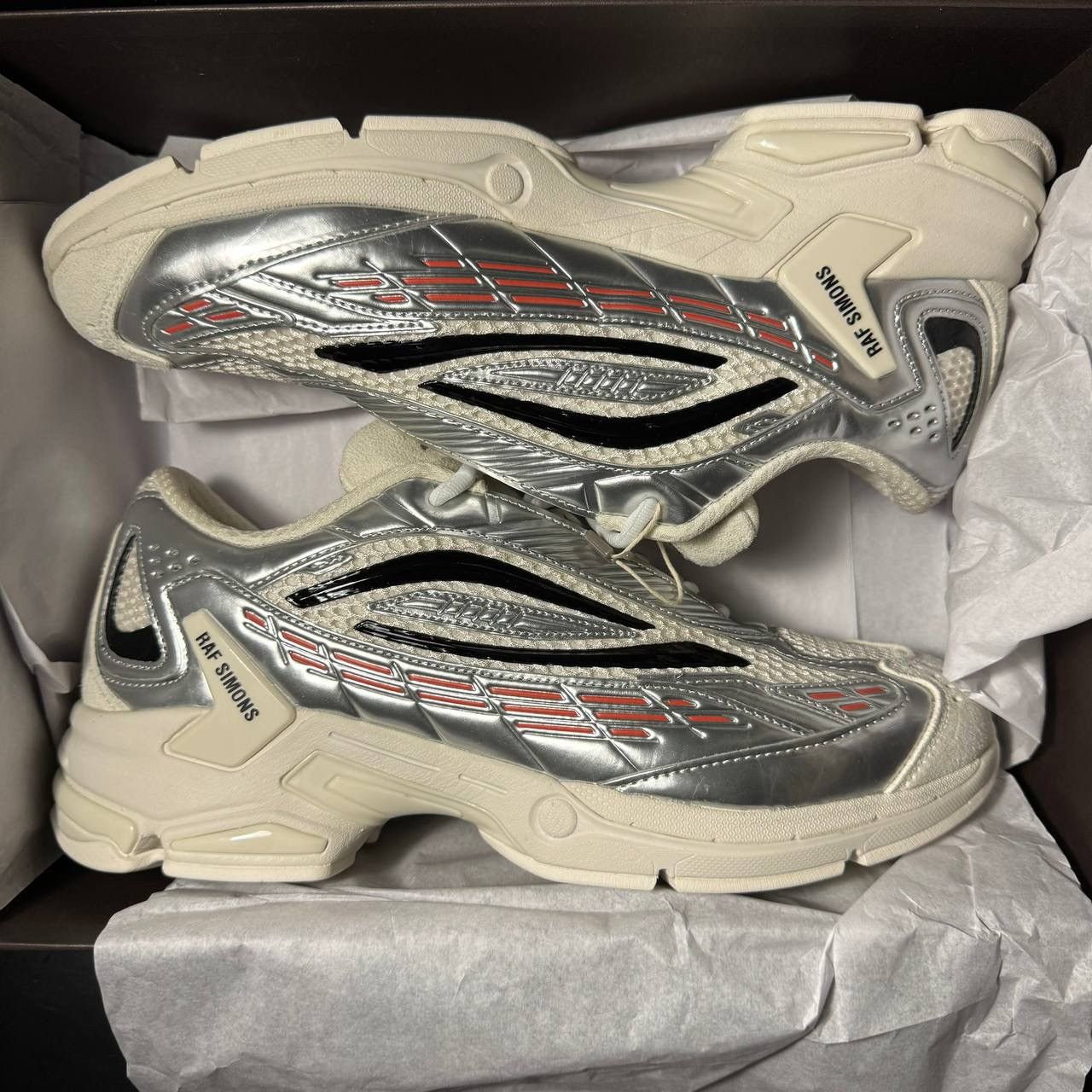 Raf Simons Raf Simons UltraSceptre Off-white / Light Grey / Navy Size US 10 / EU 43 - 10 Thumbnail