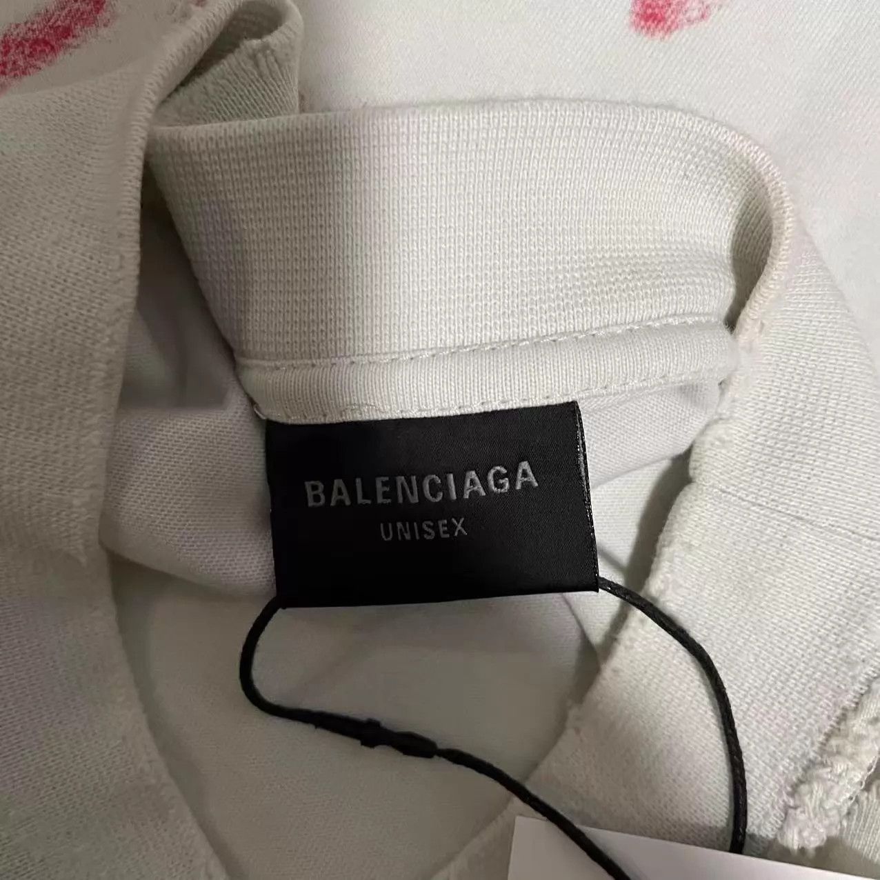 Balenciaga Balenciaga SS25 V-Day Solid Logo Print SS Tee Size 2 Size S / US 4 / IT 40 - 3 Thumbnail
