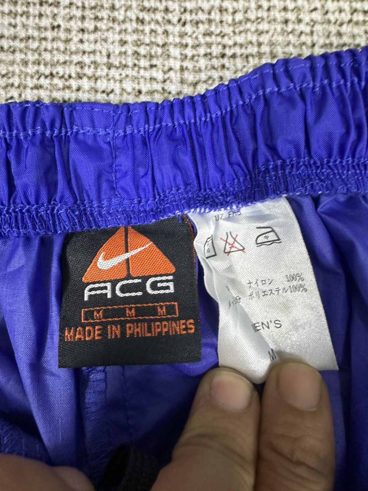 Nike ACG Vintage 90s Nike ACG All Conditions Nylon Trackpant D739 Size US 30 / EU 46 - 7 Thumbnail