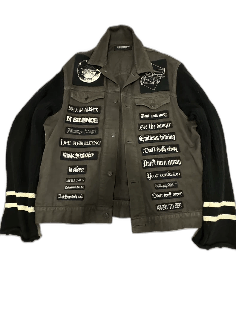 Undercover Undercover Joy Division Denim Sweater Jacket Size US M / EU 48-50 / 2 - 1 Thumbnail