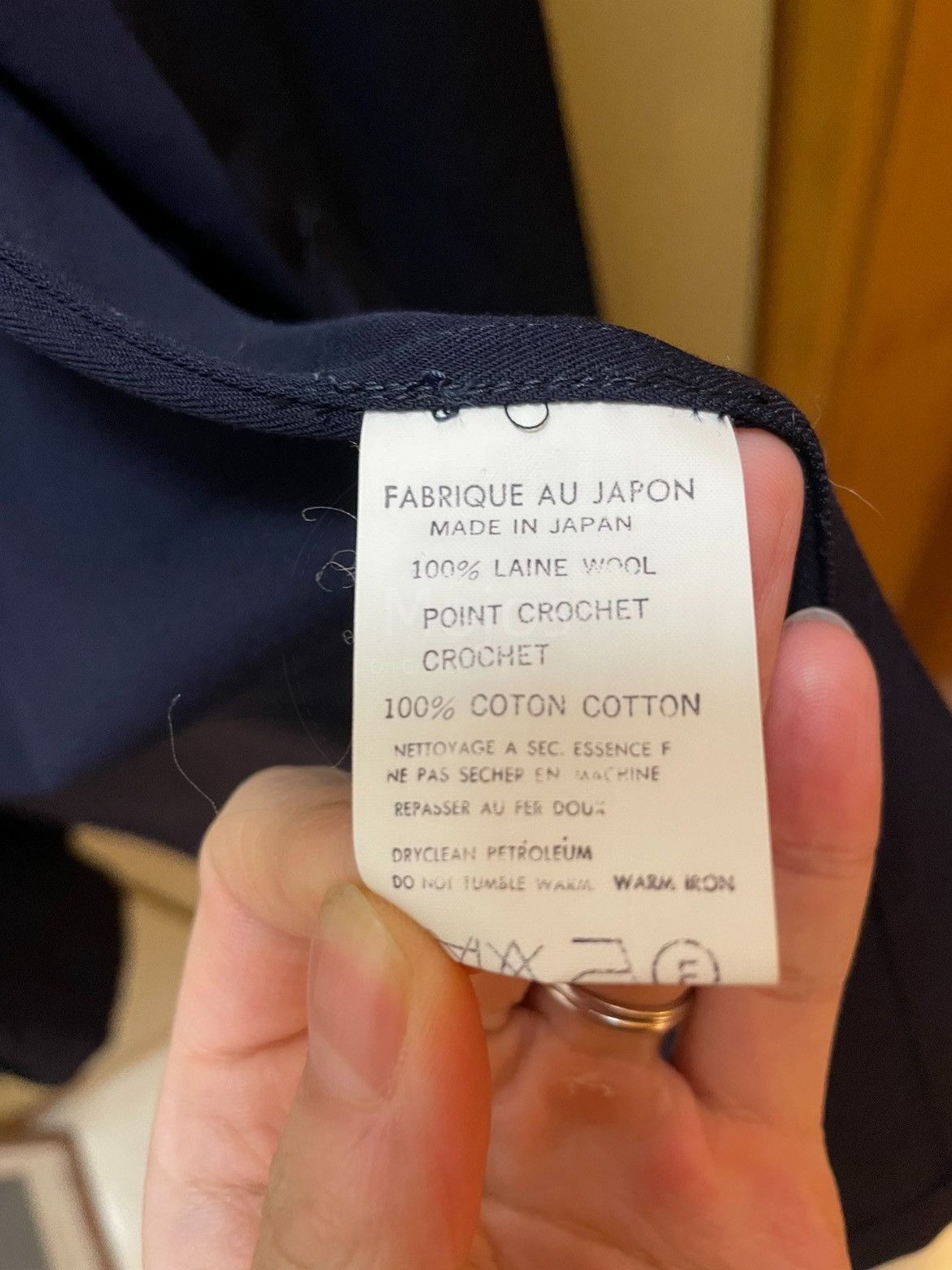Yohji Yamamoto Yohji Yamamoto Pour Homme 91SS white stitches Jacket Size US M / EU 48-50 / 2 - 7 Thumbnail