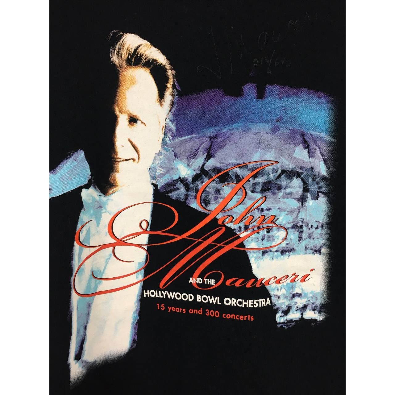 Band Tees × Gildan × Vintage Vtg Y2K John Manceri & The Hollywood Bowl Orchestra Tee Size US XL / EU 56 / 4 - 4 Thumbnail
