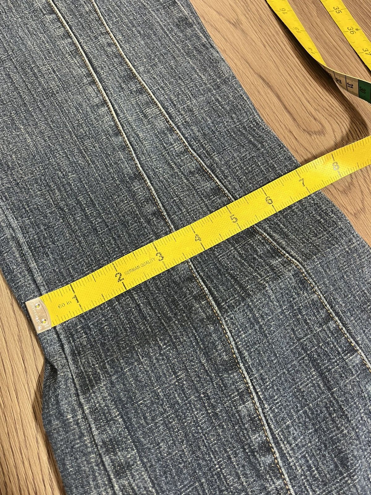 Hysteric Glamour Sino japan flared distressed denim Size US 34 / EU 50 - 17 Thumbnail