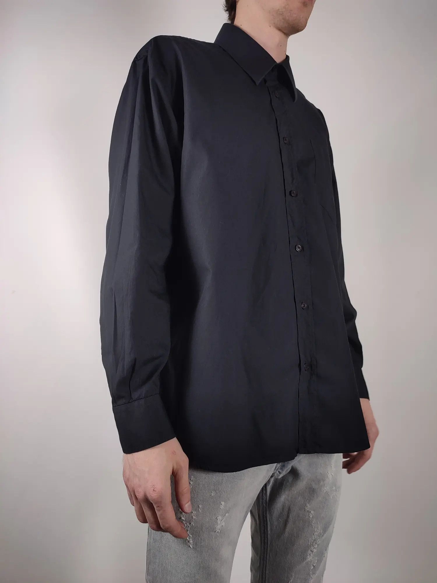 Dolce & Gabbana × Vintage Dolce Gabbana Basic Mrs Janet Warren Shirt Size US L / EU 52-54 / 3 - 2 Thumbnail