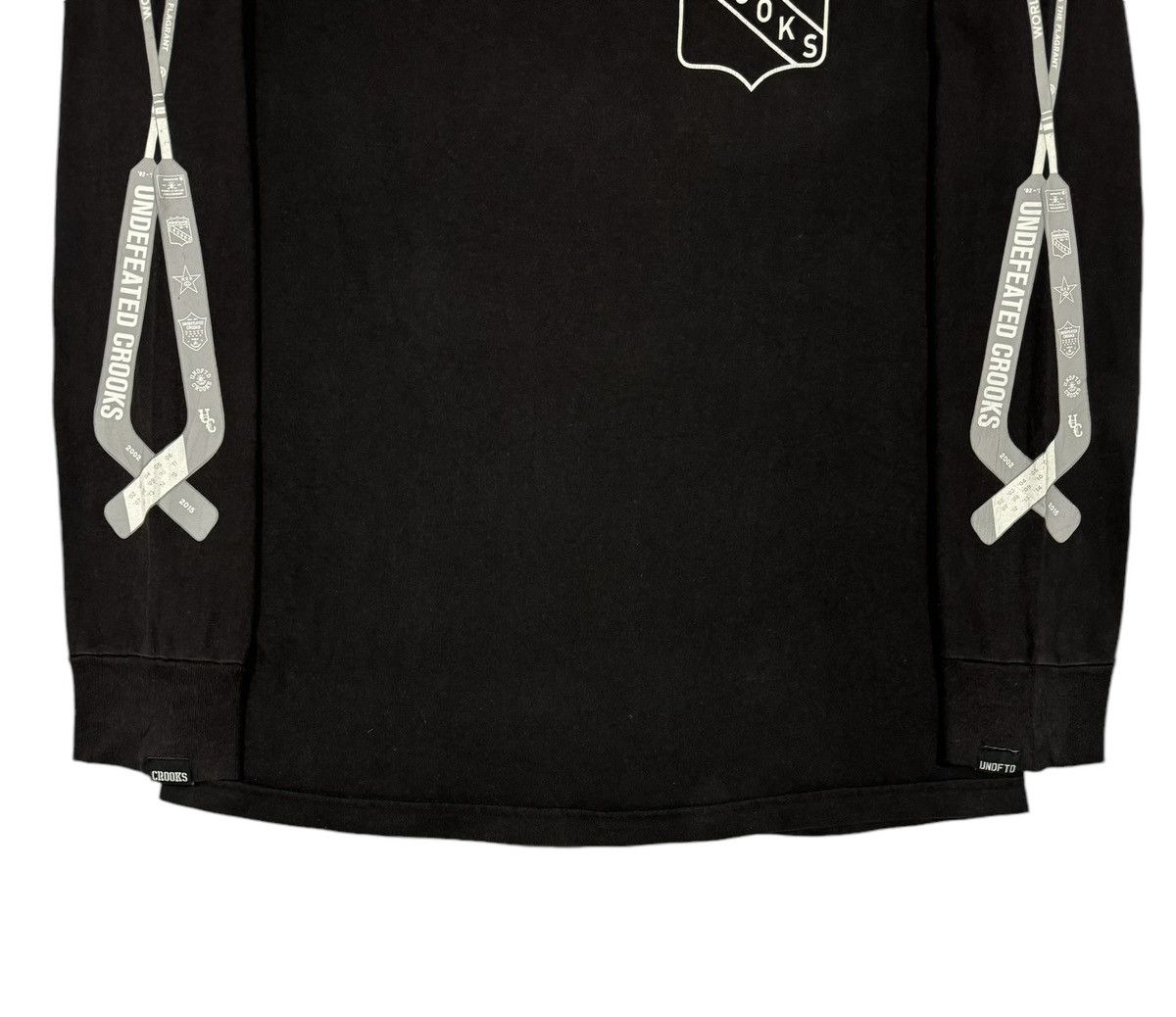 Crooks & Castles × Undefeated Undefeated X Crooks & Castle World Champions Hockey Ice Tee Size US M / EU 48-50 / 2 - 4 Thumbnail