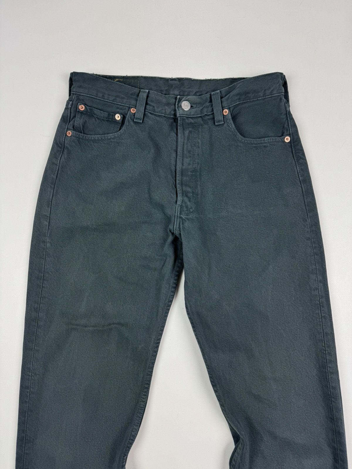 Levi's 1990’s Vintage Levi’s 501 Made in USA Jeans Pants Size US 30 / EU 46 - 4 Thumbnail