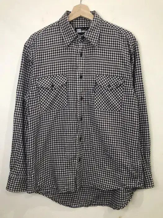 Vintage First Down Flannel Shirt Button Up Size US M / EU 48-50 / 2 - 2 Thumbnail