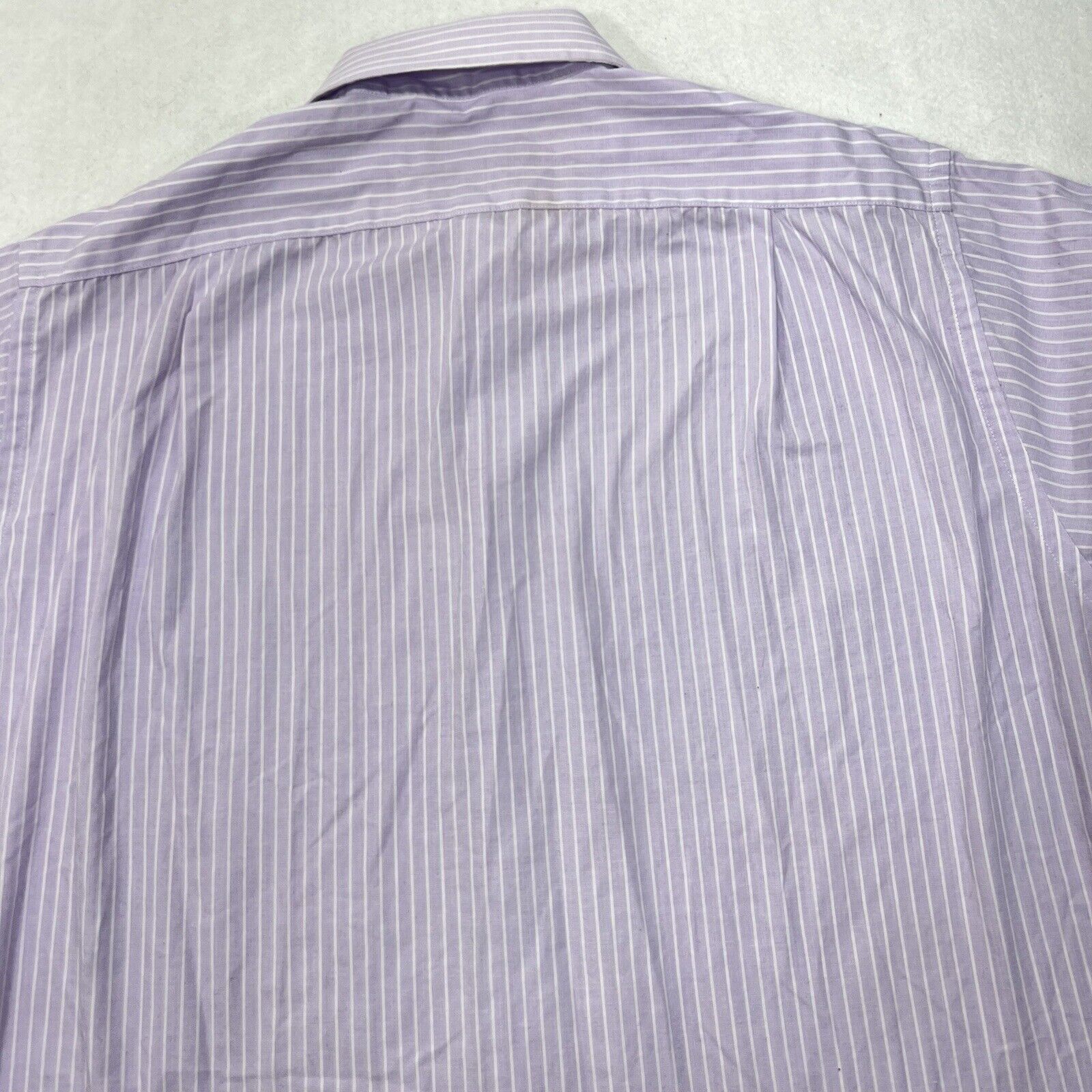Dockers Dockers Medium 15 Fitted Purple Button Front Dress Shirt Size US M / EU 48-50 / 2 - 10 Thumbnail