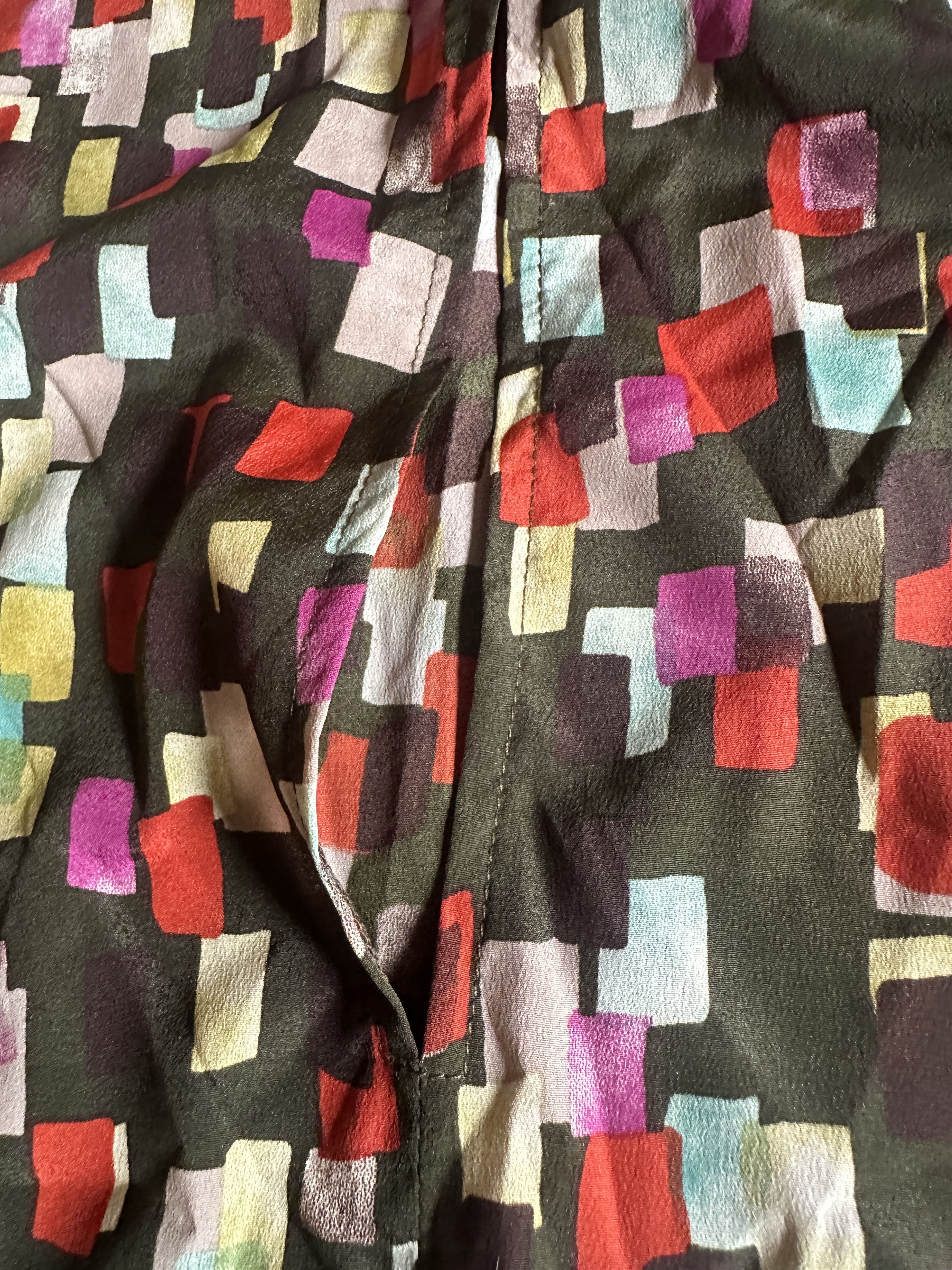 Other Jaye.e Multi-Color Long Sleeve Blouse w/ back slit sz M Size M / US 6-8 / IT 42-44 - 7 Thumbnail