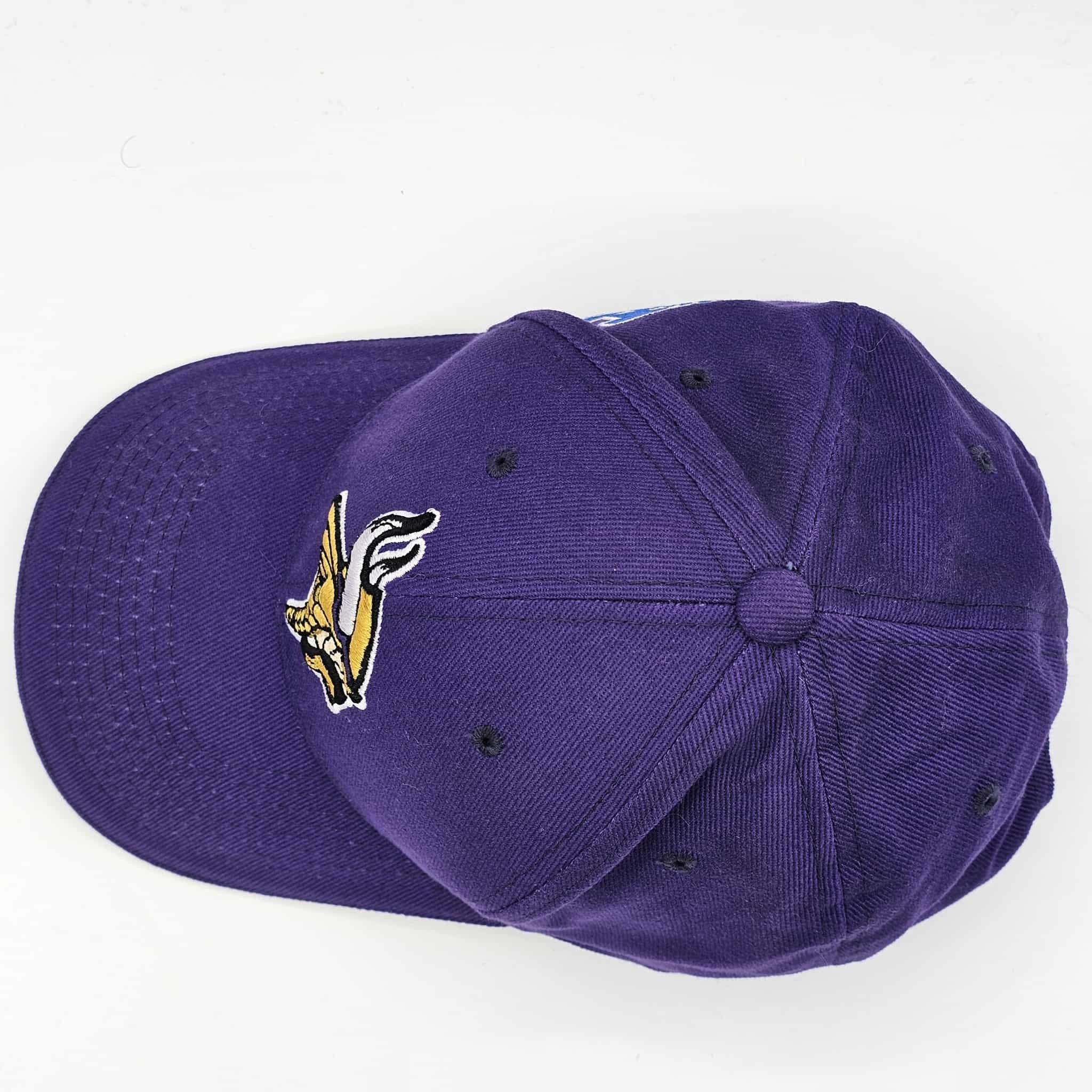 NFL Minnesota Vikings Vintage Y2K Reebok NFC North Hat Size ONE SIZE - 4 Thumbnail