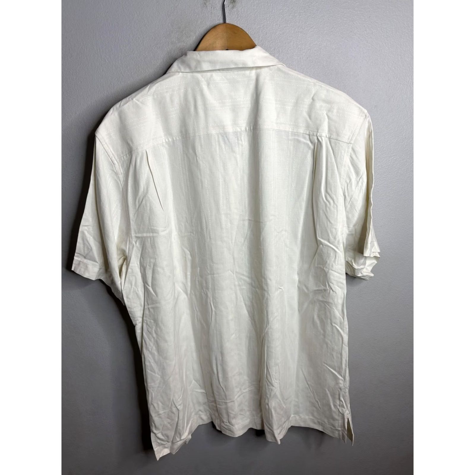 Tommy Bahama VINTAGE Tommy Bahama Shirt Mens Extra Large Silk Camp Button Up Short Sleeve Casual Size US L / EU 52-54 / 3 - 6 Thumbnail
