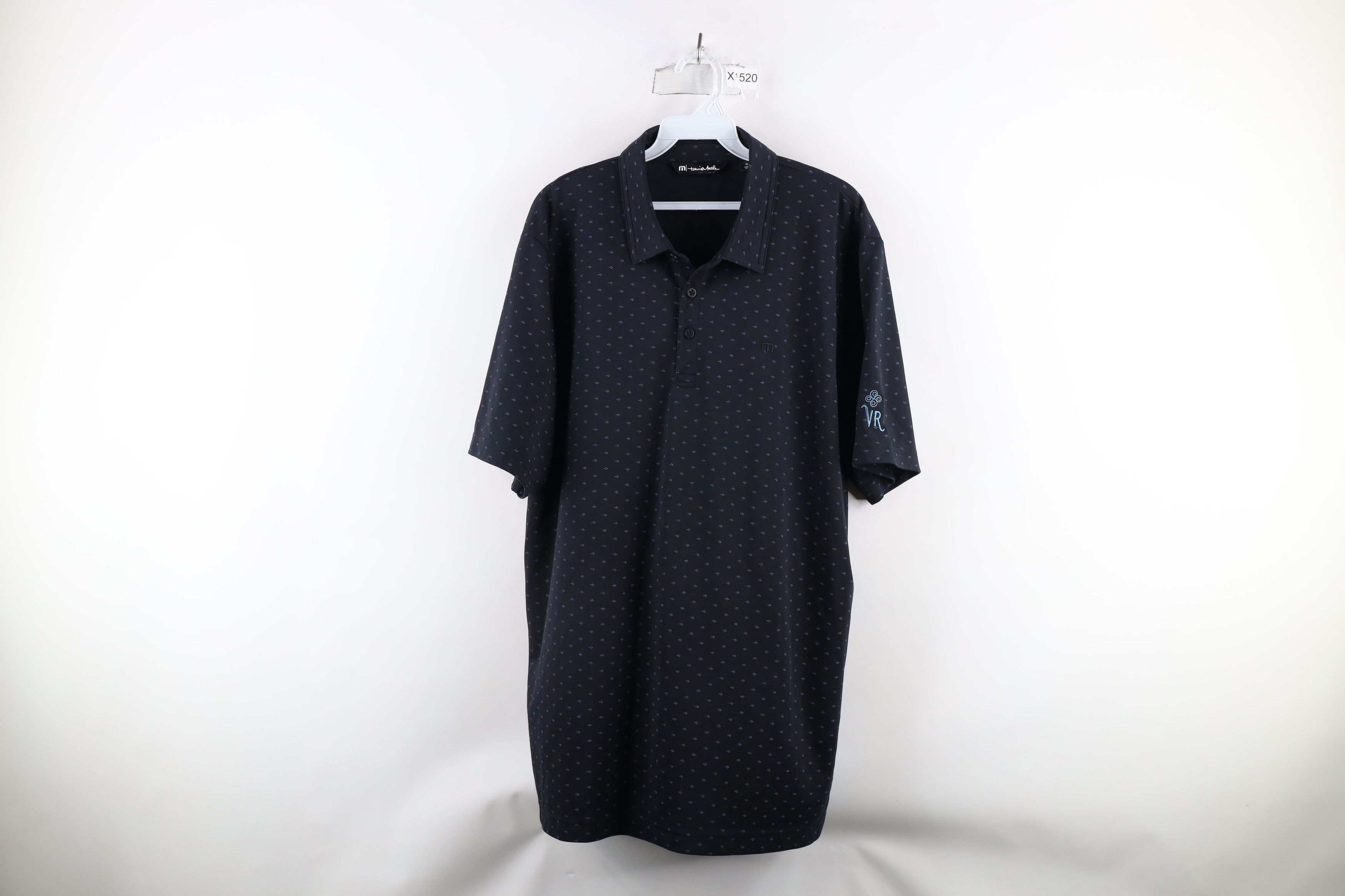 TravisMathew × Vintage Travis Mathew Knit Short Sleeve Collared Golf Polo Dark Blue Size US XL / EU 56 / 4 - 1 Thumbnail