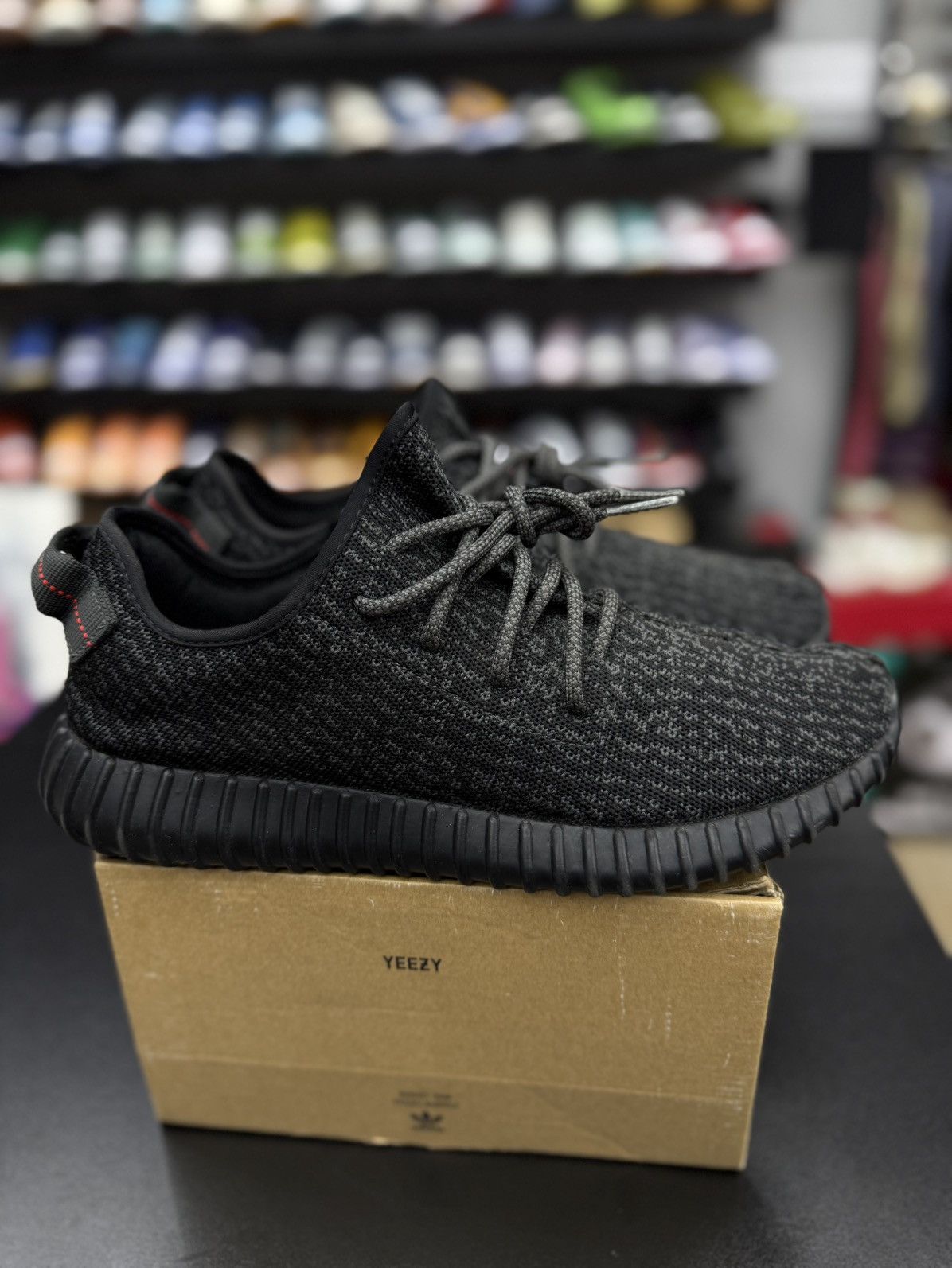 Yeezy Yeezy 350 Pirate Black (2016) Size 11 Pre Owned 🧼 Size US 11 / EU 44 - 1 Thumbnail
