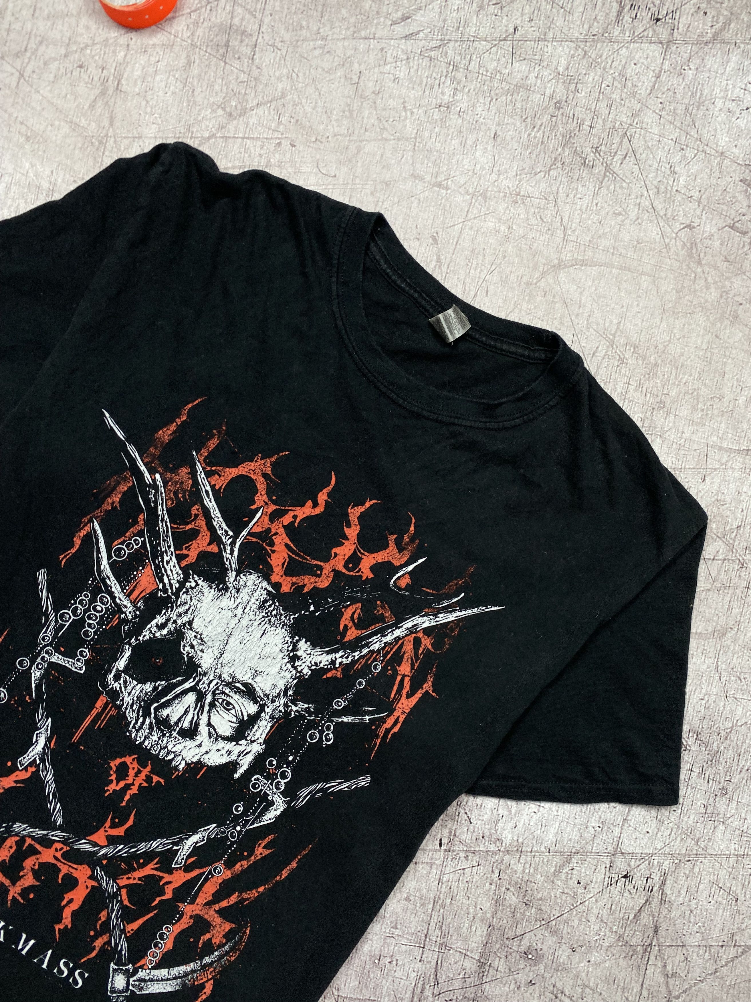 Seditionaries Black Mass vintage scull t-shirt tee Size US L / EU 52-54 / 3 - 2 Thumbnail