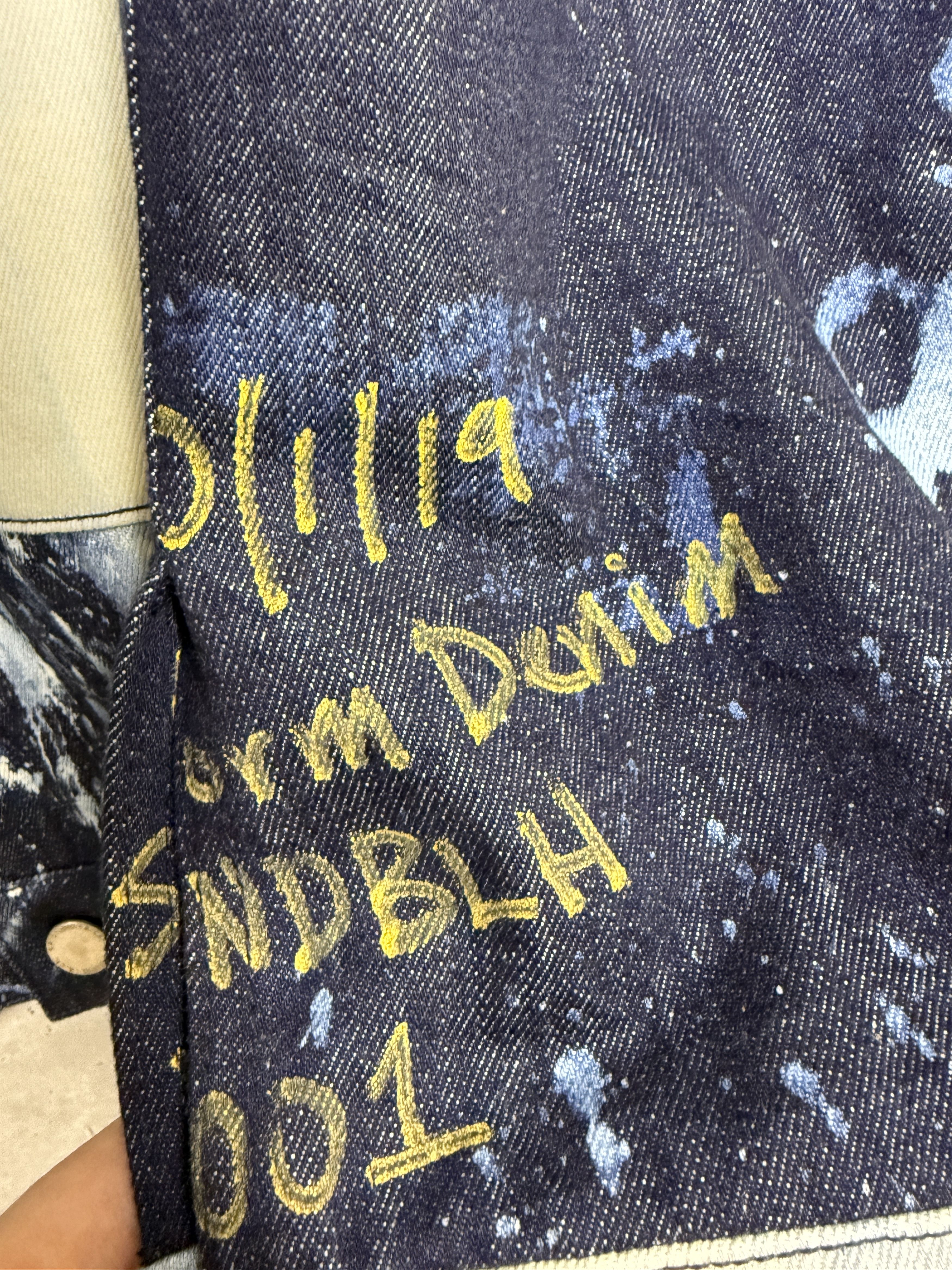 Sterling Ruby S.R. Studio Hand-Bleached Indigo Soto Barn Coat Size US XXL / EU 58 / 5 - 3 Thumbnail