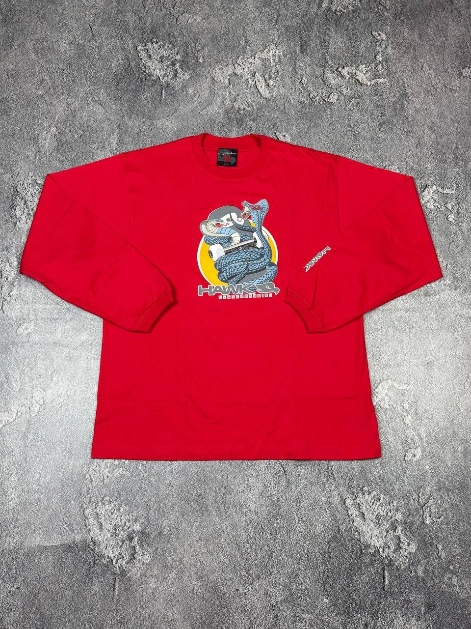 Billabong Y2K Tony Hawk Red Longsleeve Size US XL / EU 56 / 4 - 1 Thumbnail