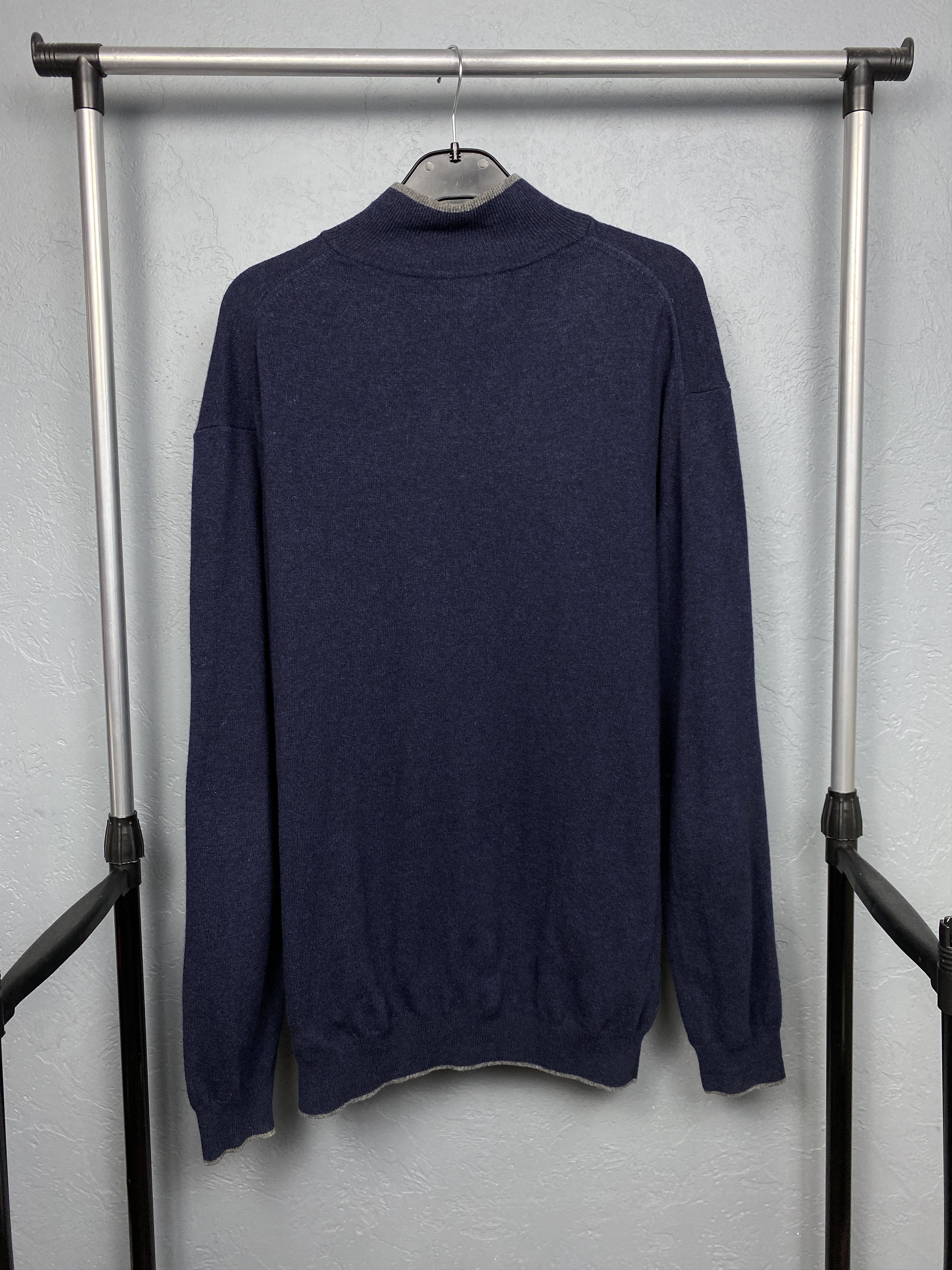 Gant Gant Vintage Mens 1\4 Zip Wool Sweater Size US XXL / EU 58 / 5 - 9 Thumbnail