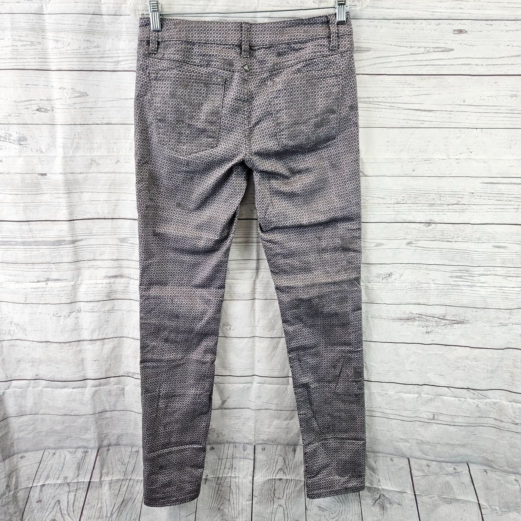 Prana Prana Womens Kara Jeans Sz 4 Skinny Low Rise Mulitcolor Cotton 32 Inseam Womens Jeans Size 27" / US 4 / IT 40 - 3 Thumbnail