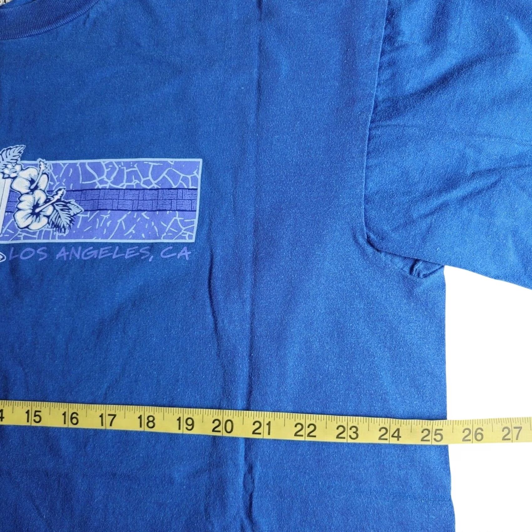 Vintage VTG 90s Tour Champ Los Angeles California Beach Ocean T-Shirt Men’s Size 2XL Size US XXL / EU 58 / 5 - 5 Thumbnail