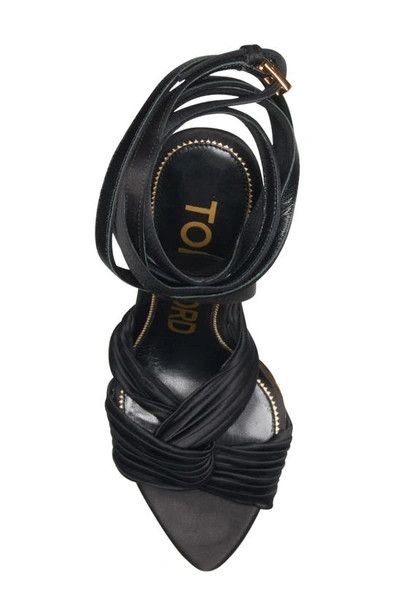 Tom Ford o1loc1c0924 W3256 Platform Sandals in Black Size US 9 / IT 39 - 5 Thumbnail