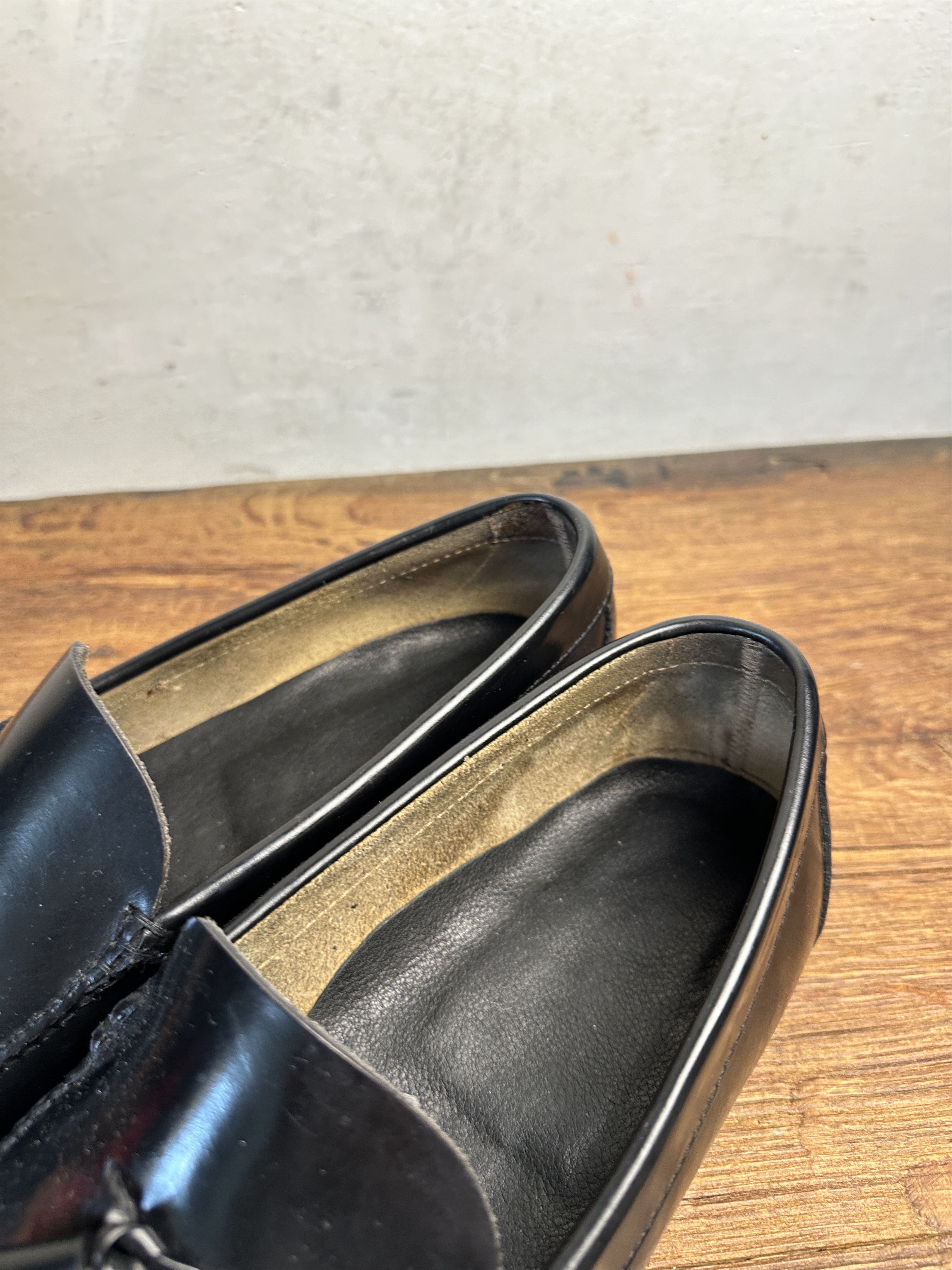 Genuine Leather Custom Made in Spain Leather Loafers Size US 10.5 / EU 43-44 - 13 Thumbnail