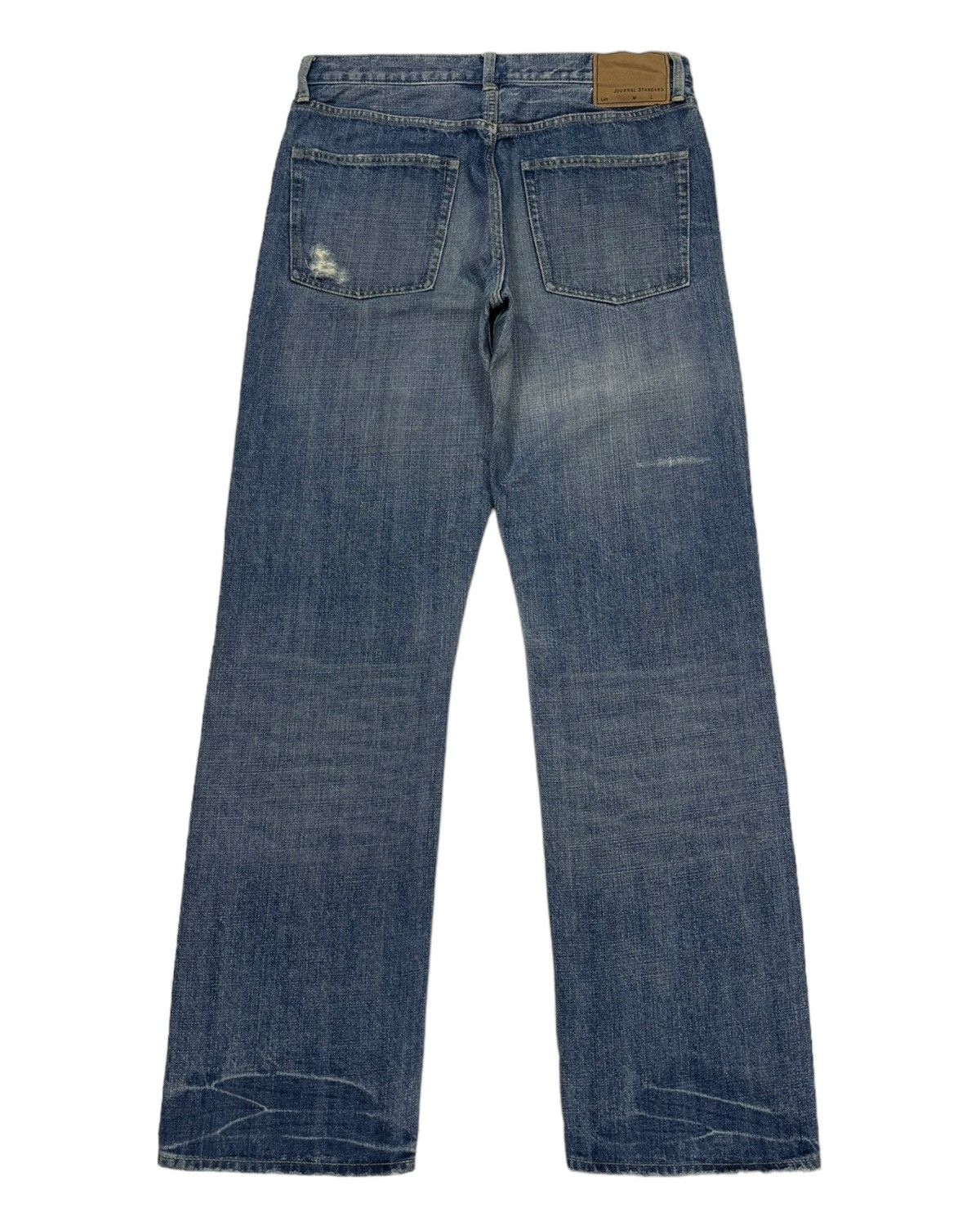 Kapital VINTAGE JOURNAL STANDARD JAPAN DISTRESSED DENIM JEANS Size US 30 / EU 46 - 2 Thumbnail