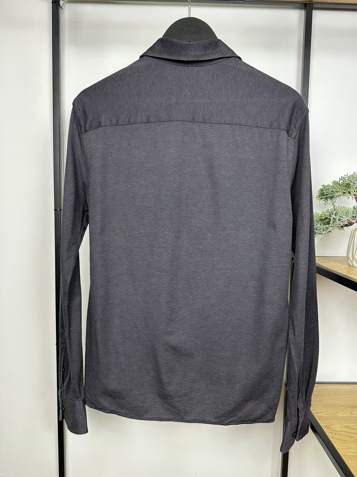 Eton Eton Polo Shirt Buttons Up Grey Cotton Luxury Classic Mens L Size US L / EU 52-54 / 3 - 9 Thumbnail