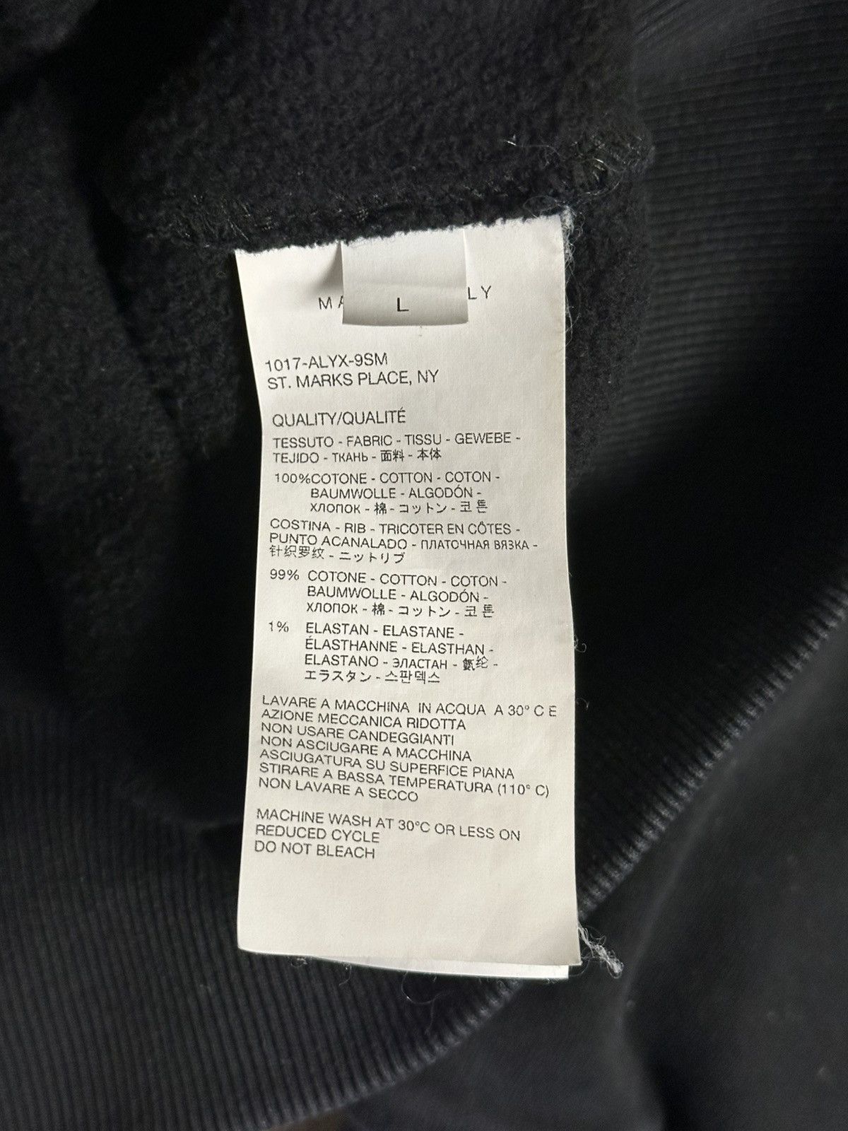 1017 ALYX 9SM 1017 ALYX 9SM "In search of a Meaningful Connection" Hoodie Size US L / EU 52-54 / 3 - 5 Thumbnail