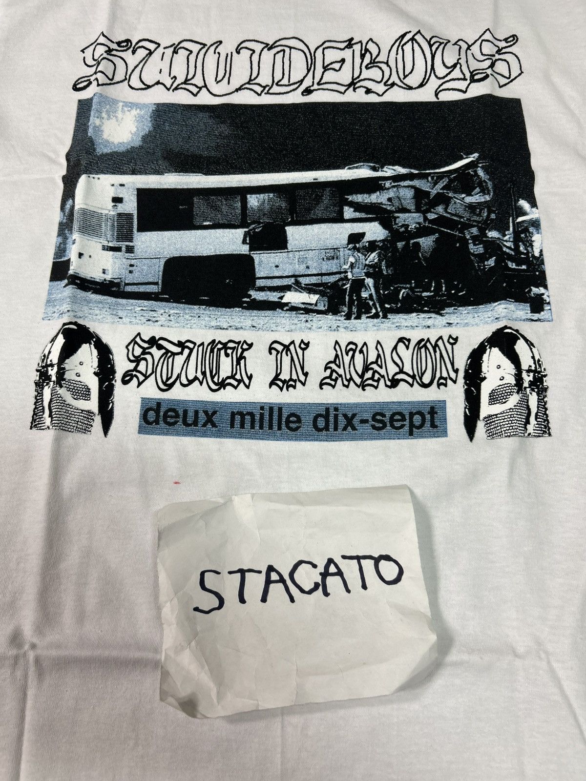 G59 Records × Rap Tees $UICIDE BOY$ G59 Tee Black/Blue Size US M / EU 48-50 / 2 - 3 Thumbnail
