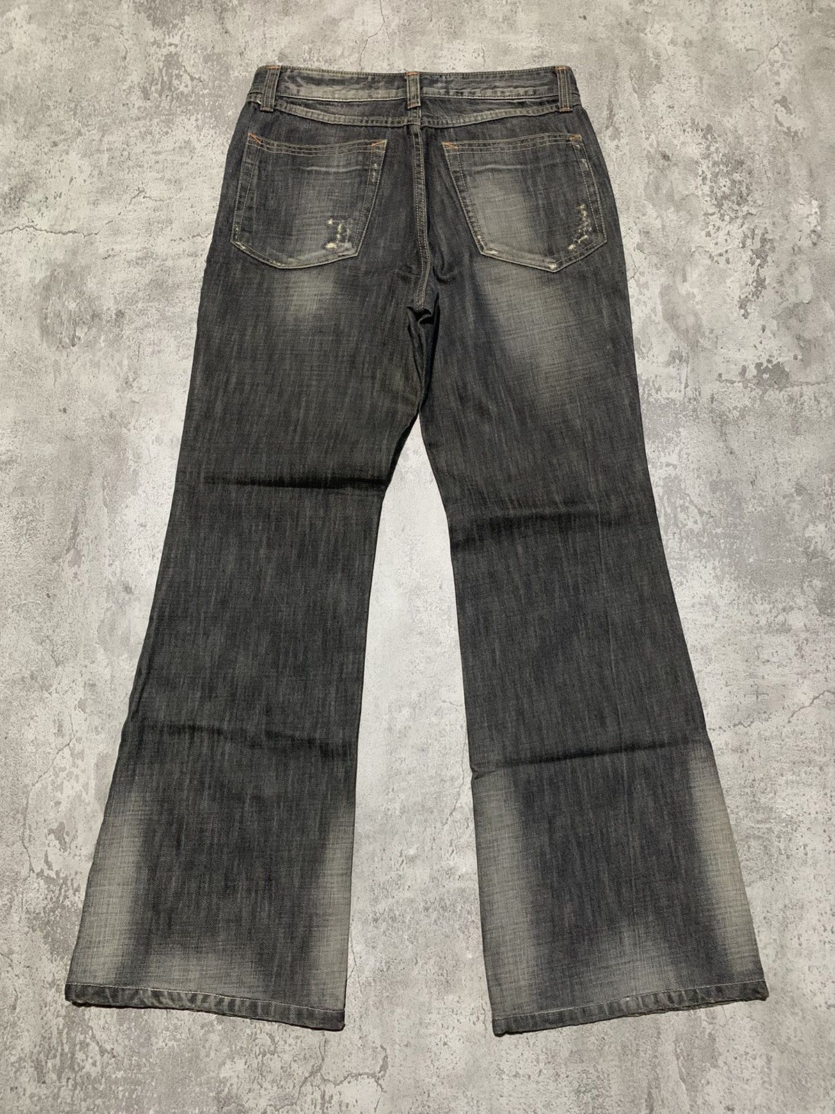 Tornado Mart Vintage Bon Monsieur super flared jeans Size US 30 / EU 46 - 7 Thumbnail
