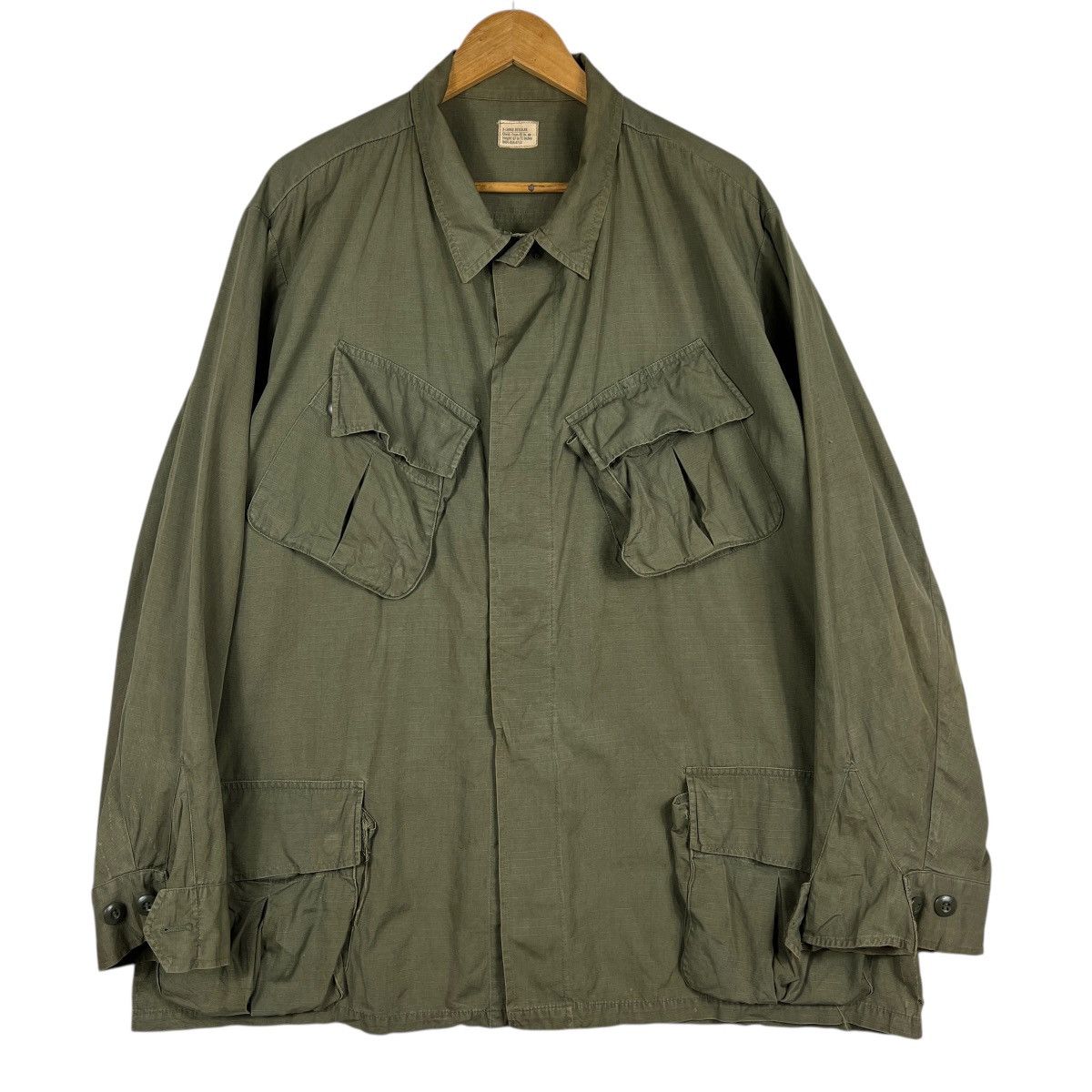 ジャケット・アウター us army jungle fatigue jacket U.S. Military - Jungle Fatigue Jacket 4th Type with Van Halen