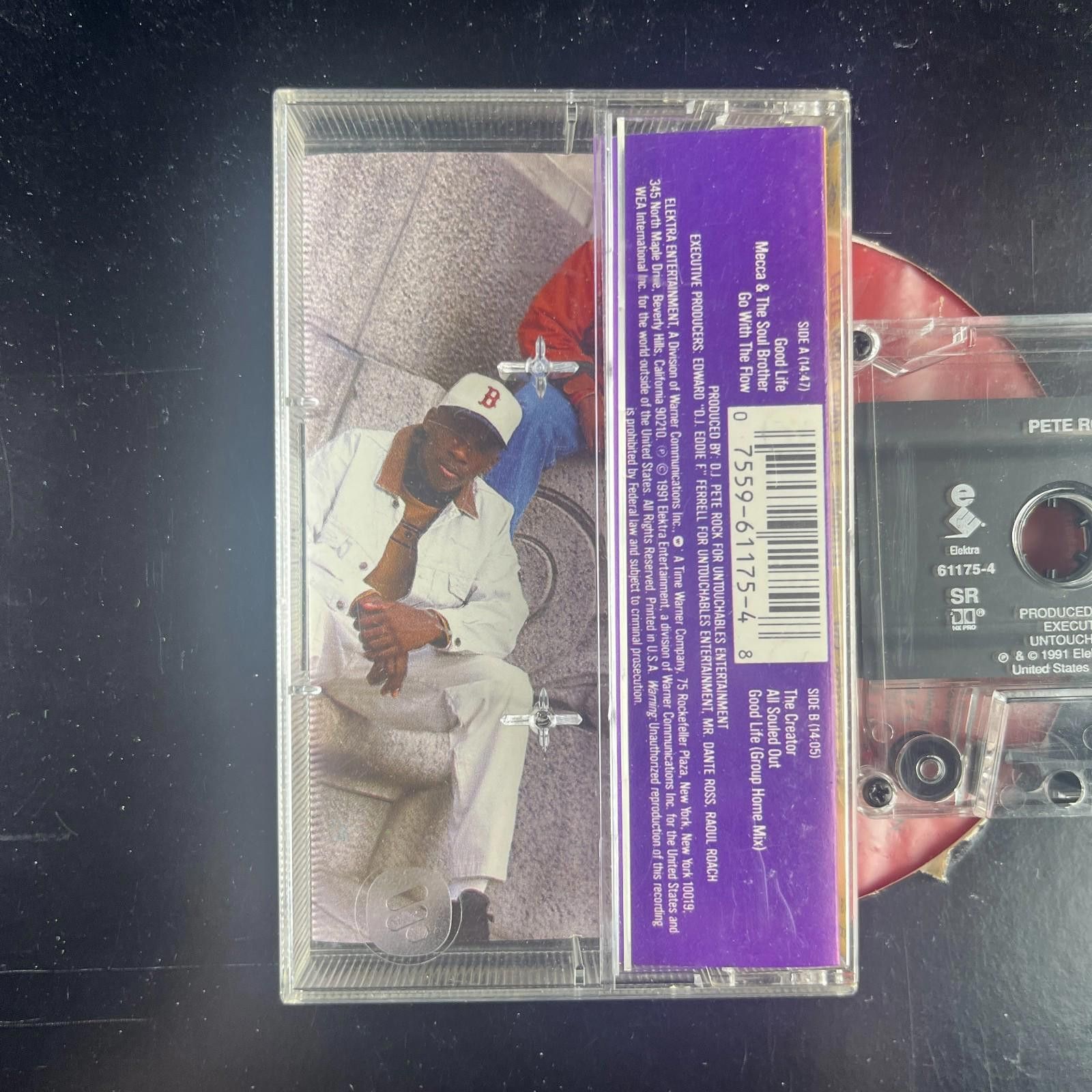 Other Pete Rock & CL Smooth All Souled Out Cassette 1991 Rare EP Size ONE SIZE - 3 Thumbnail