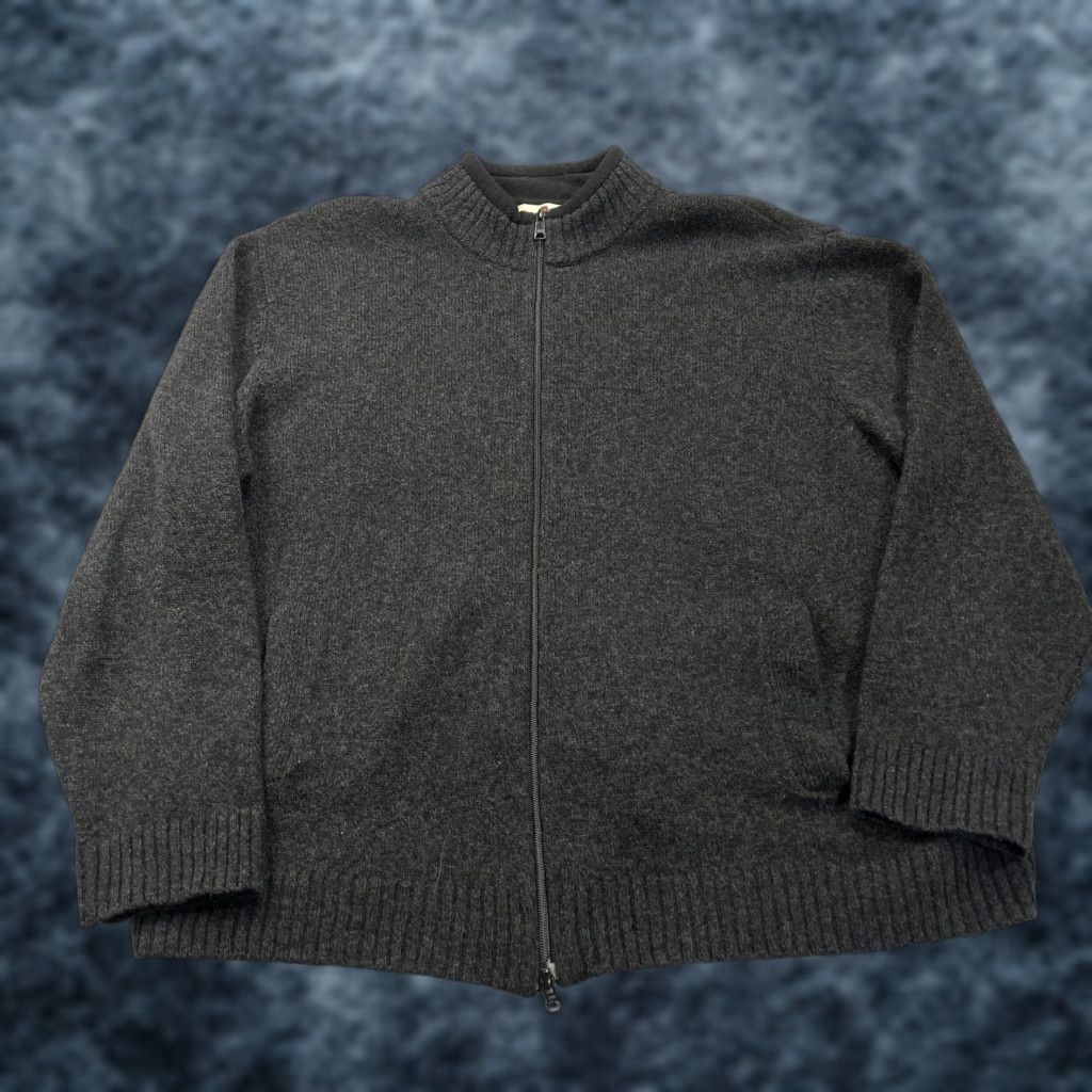 Vintage VINTAGE Woolrich Sweater Mens 2XL Gray Full Zip Mock Neck Pockets Knit Wool Polyester Size US XXL / EU 58 / 5 - 1 Thumbnail