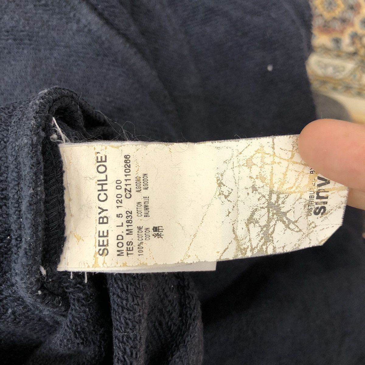 Chloe SEE BY CHLOÉ Sweatshirt Woman Size XS / US 0-2 / IT 36-38 - 8 Thumbnail