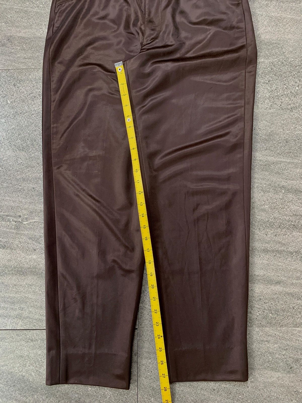 Issey Miyake FREE TAX ! Shiny Tapered Trousers Size US 33 - 13 Thumbnail