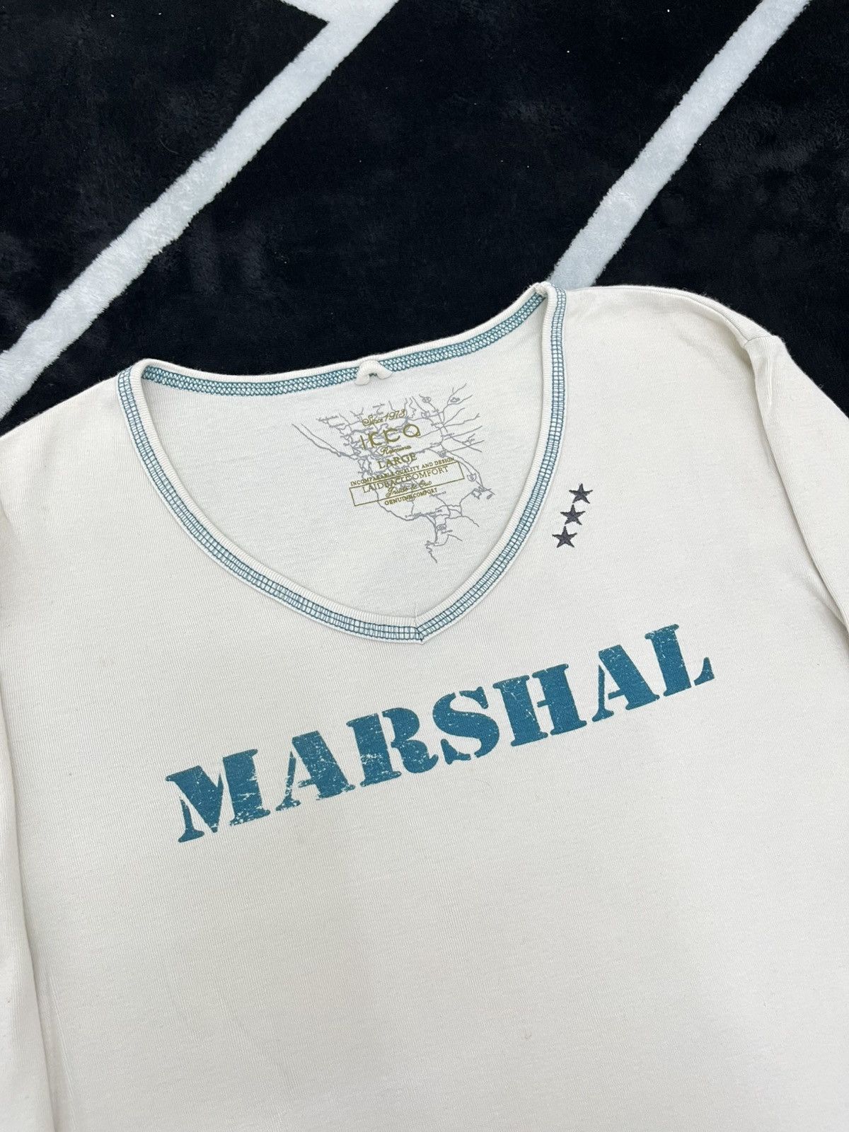 Japanese Brand 2000s Japanese Archive Marshall Longsleeve Top Y2K Size US M / EU 48-50 / 2 - 2 Thumbnail