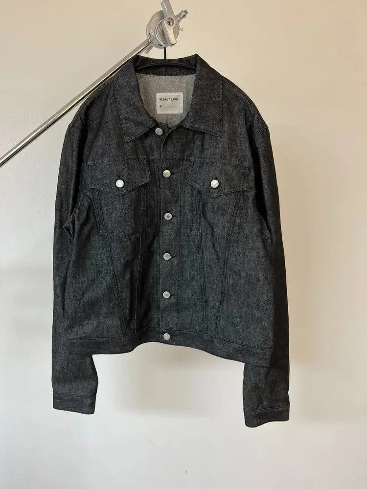 Helmut Lang Sz 50 Helmut Lang Classic Raw Denim Jacket-2505 Size US M / EU 48-50 / 2 - 1 Thumbnail
