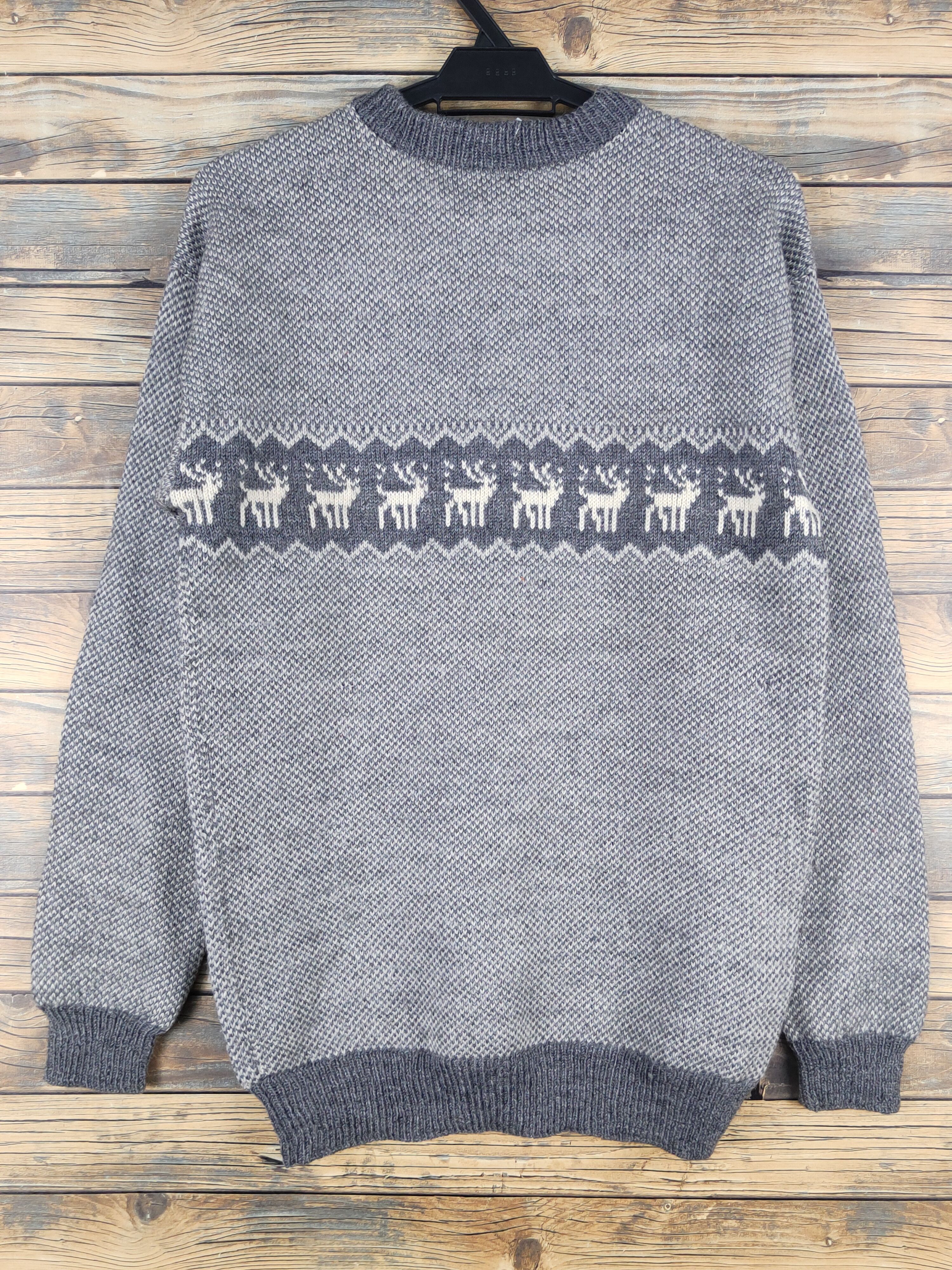 Vintage Japanese Brand Gray Knitwear Sweatshirts #W1335 Size US S / EU 44-46 / 1 - 7 Thumbnail