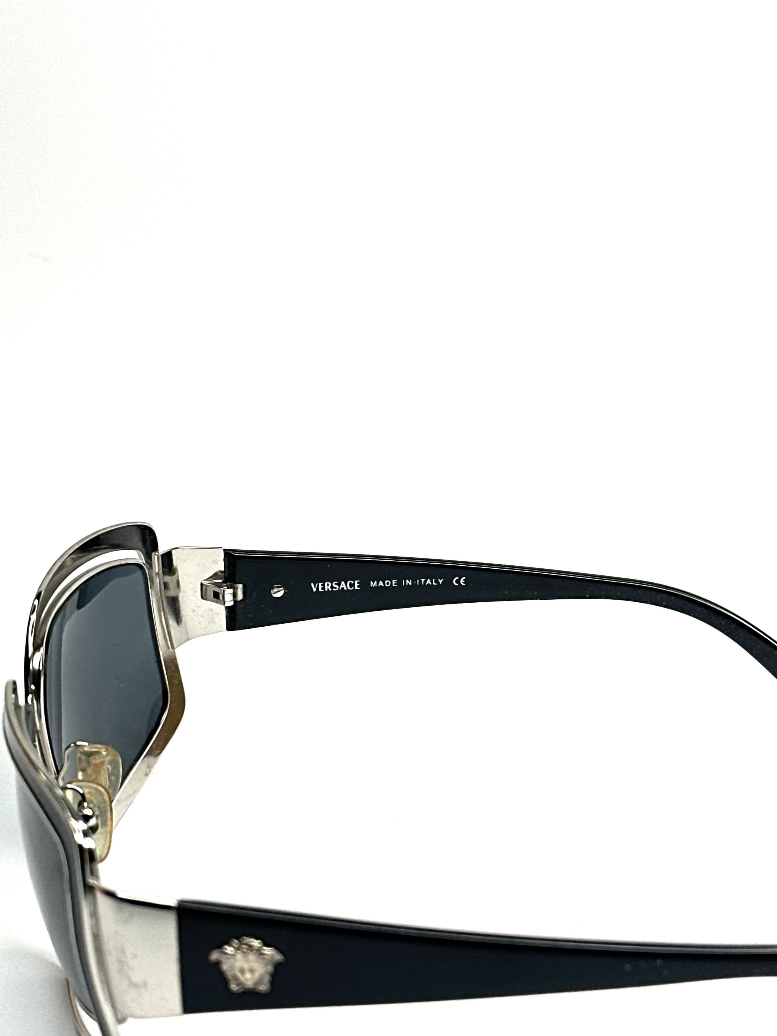 Versace Versace Double Framed Mirror Vintage Sunglasses Size ONE SIZE - 7 Thumbnail