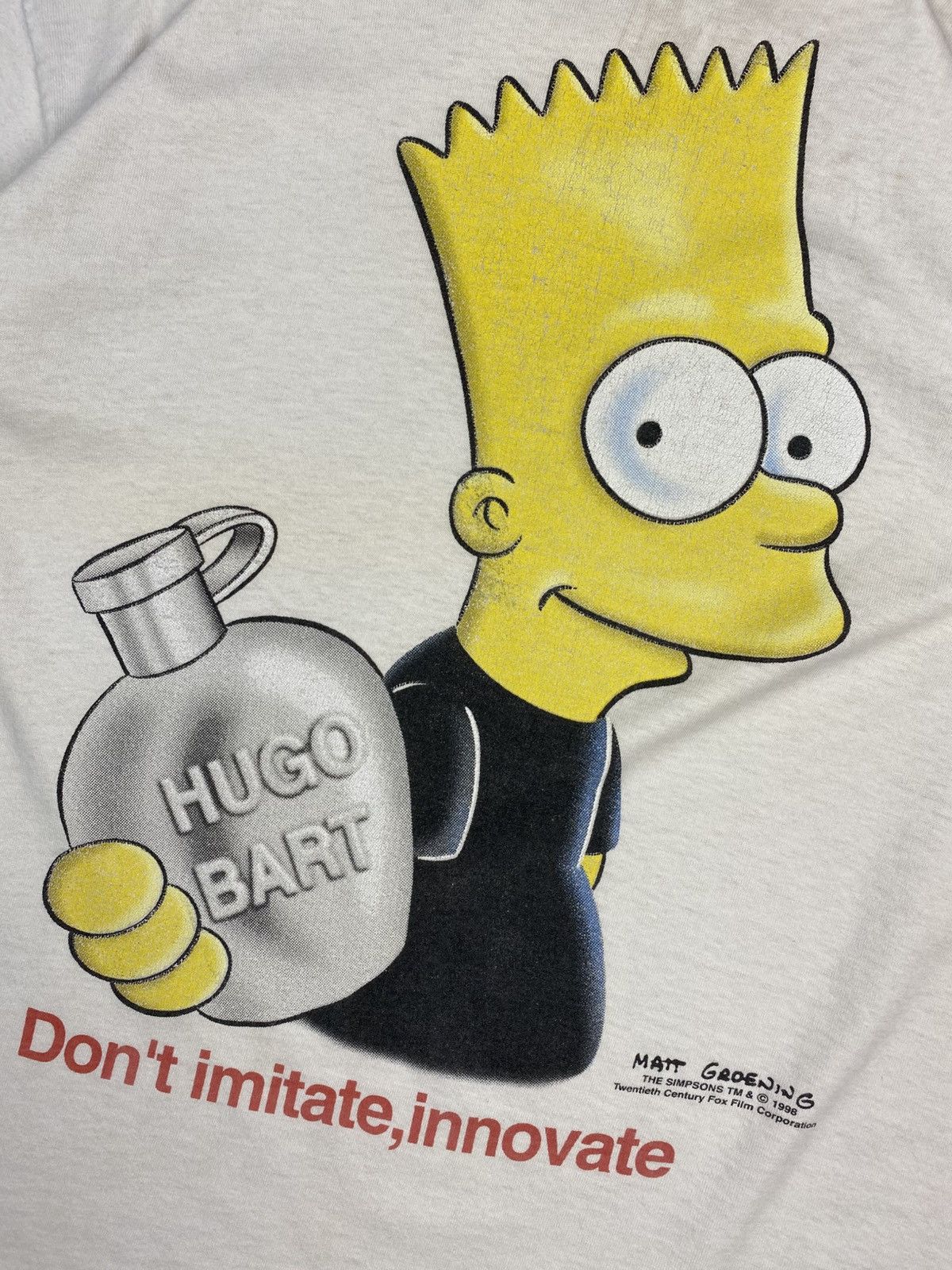 The Simpsons × Vintage Vintage The Simpsons 1998 Hugo Bart T-shirt Size US L / EU 52-54 / 3 - 4 Thumbnail