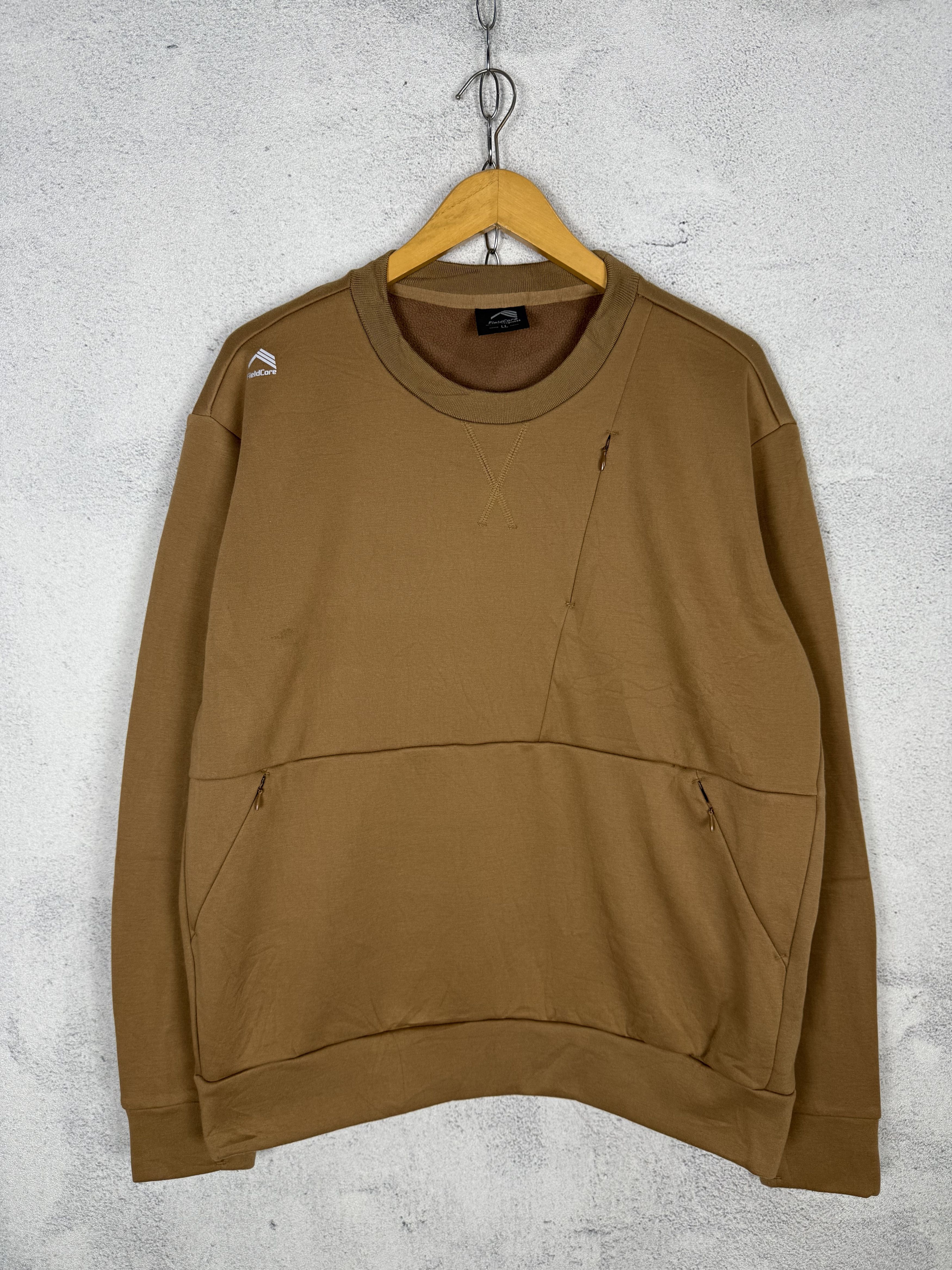 Japanese Brand Fieldcore Utility Sweatshirt Crewneck Size US L / EU 52-54 / 3 - 1 Thumbnail