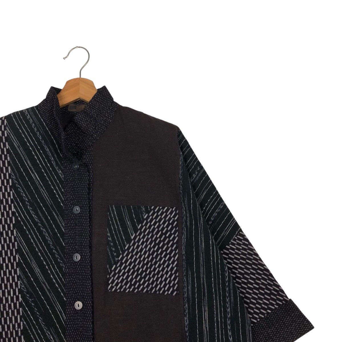 Indigo × Japanese Brand × Vintage 📌Vintage Indigo Button Jacket Japanese Brand Issey Miyake Size US M / EU 48-50 / 2 - 7 Thumbnail
