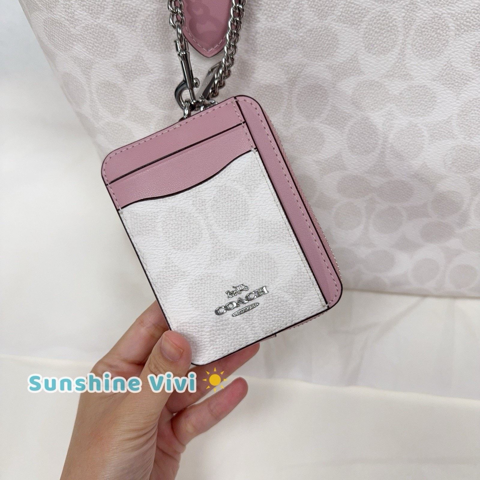 Coach NWT COACH Bundle CW381 Gallery Tote Bag&CW883 Zip Card Case Size ONE SIZE - 7 Thumbnail