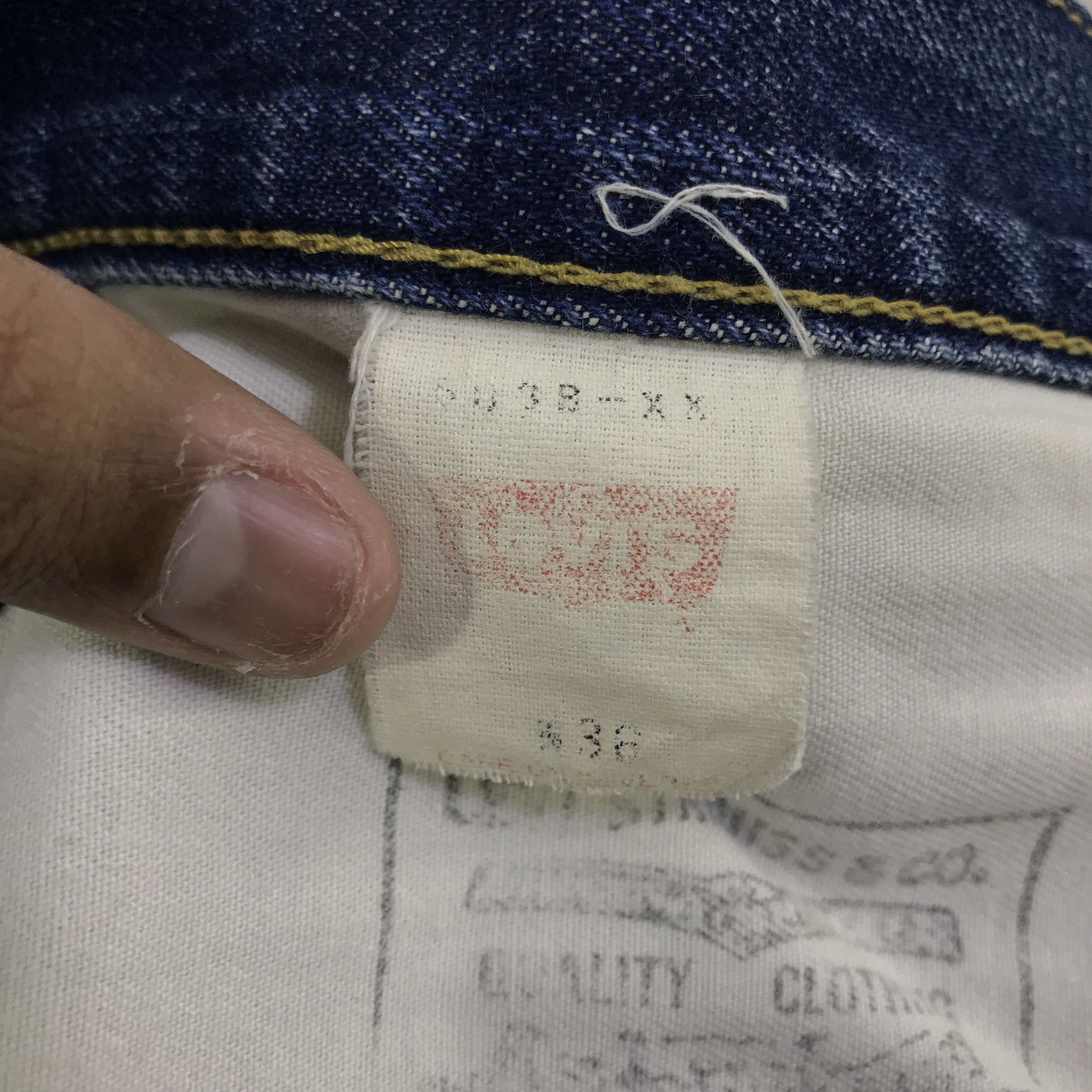 Levi's Vintage Clothing Vintage Levis 501 Japan denim Jeans pants K130B10 Size US 34 / EU 50 - 18 Thumbnail