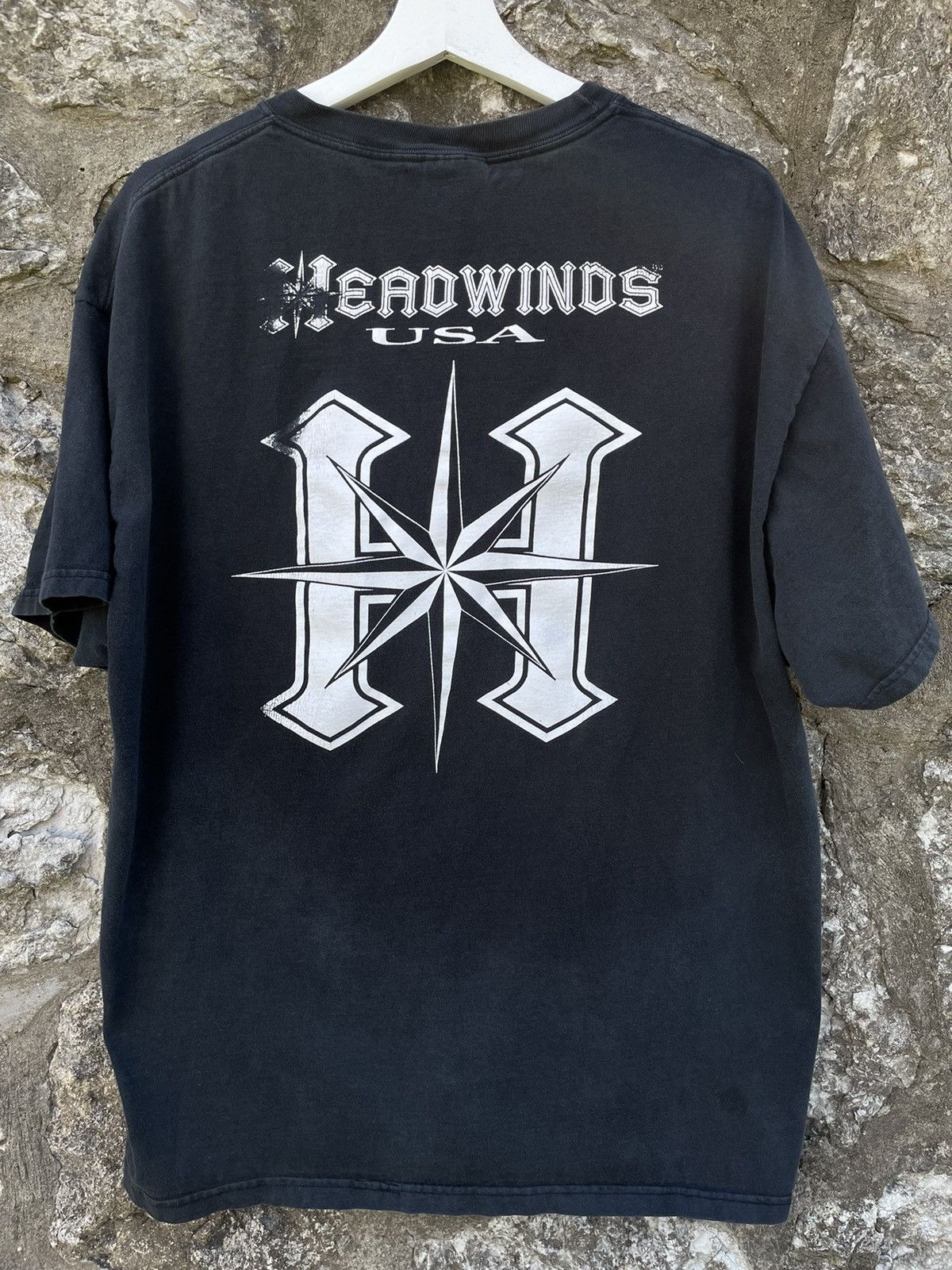 Vintage Vintage Headwinds USA Motorcycle Tee Size US XL / EU 56 / 4 - 2 Thumbnail