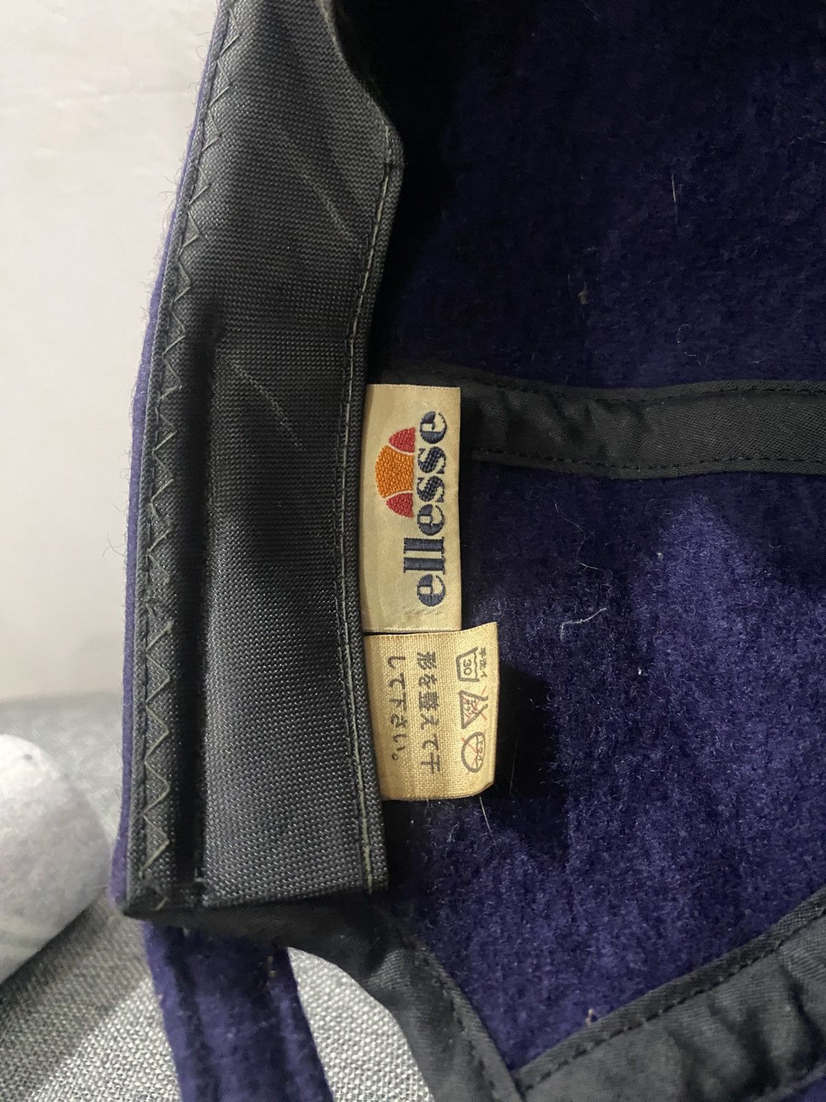 Ellesse Ellesse Italy 7 Panel Wool Adjustable Hats Made Japan Size ONE SIZE - 9 Thumbnail
