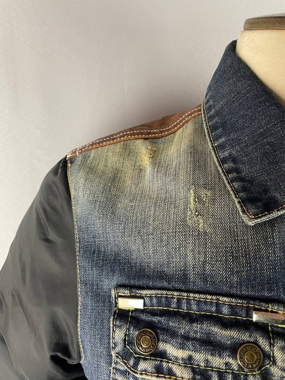 Dsquared2 Dsquared2 Denim Jacket Safe Outdoors Size US M / EU 48-50 / 2 - 10 Thumbnail