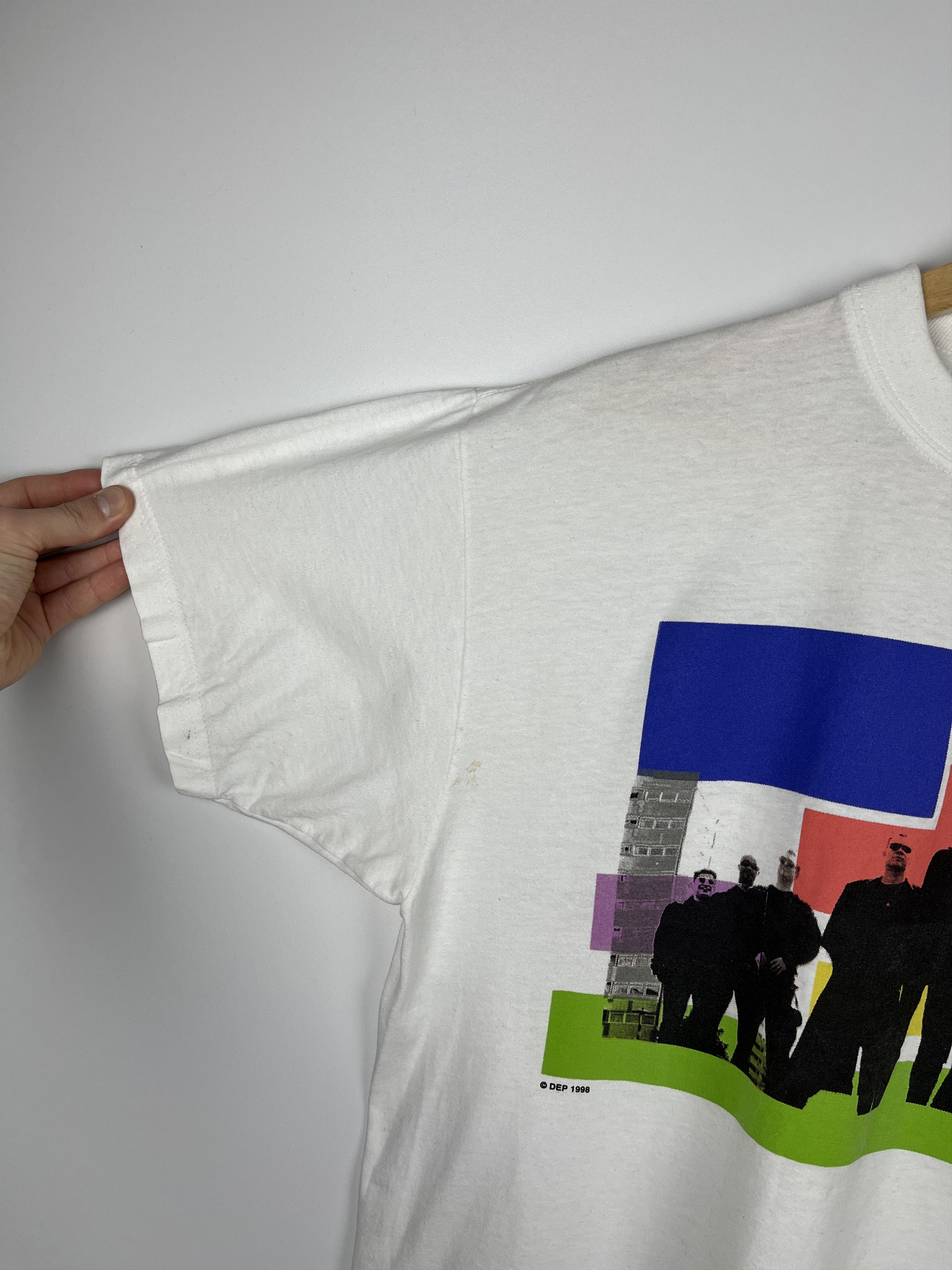 Band Tees × Vintage Vintage UB40 World Tour 1998 Men's T-shirt 90s Size US XL / EU 56 / 4 - 4 Thumbnail