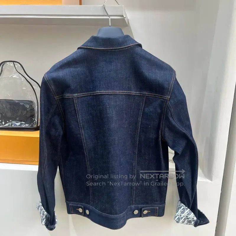 Dior Dior Blue Cotton Jacket for Women, Size XXL . Size XL / US 12-14 / IT 48-50 - 2 Thumbnail