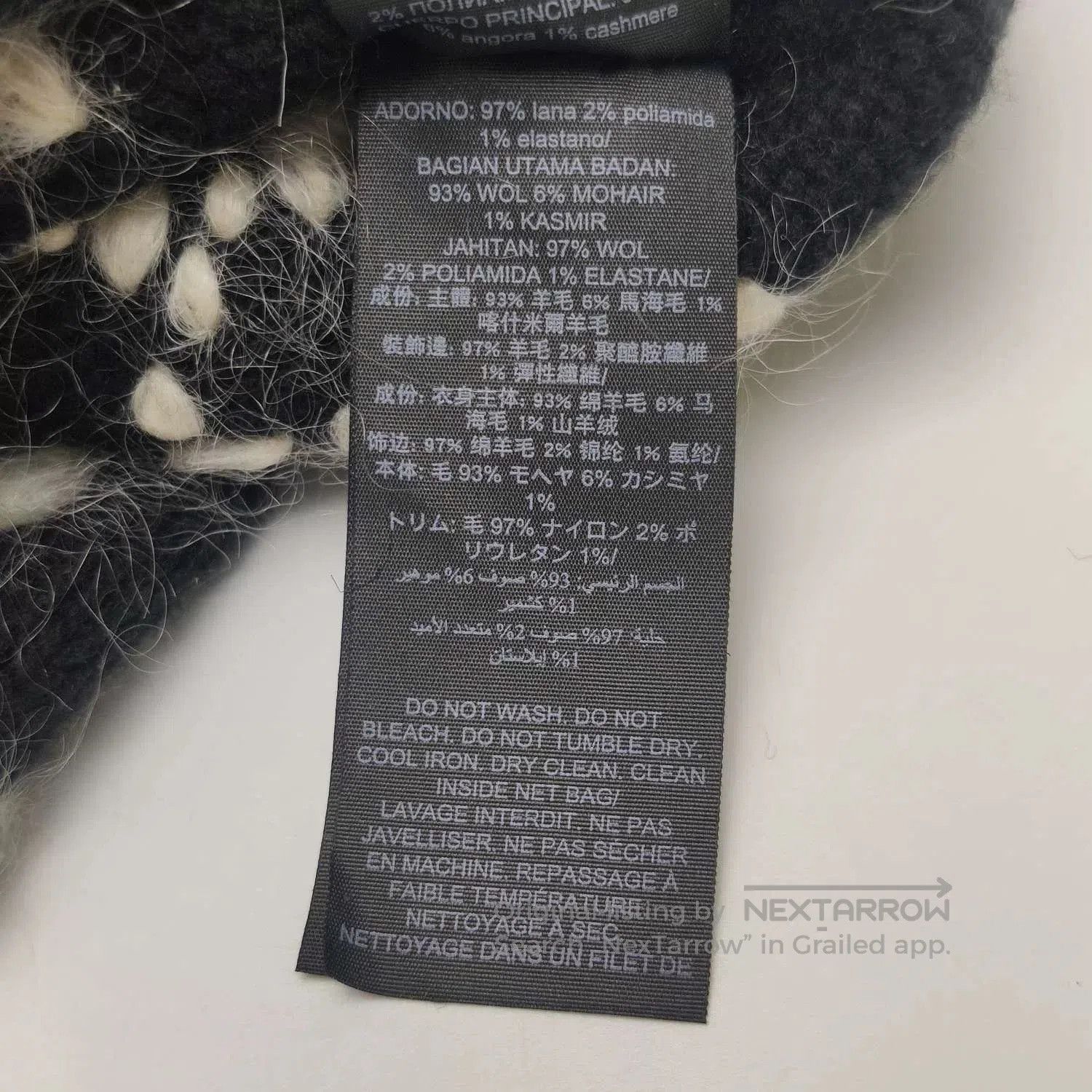 Tory Burch Tory Burch Wool Mohair Cashmere Crewneck Sweater L. Size L / US 10 / IT 46 - 7 Thumbnail